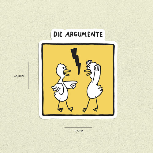 Enten Stickerset, 9er