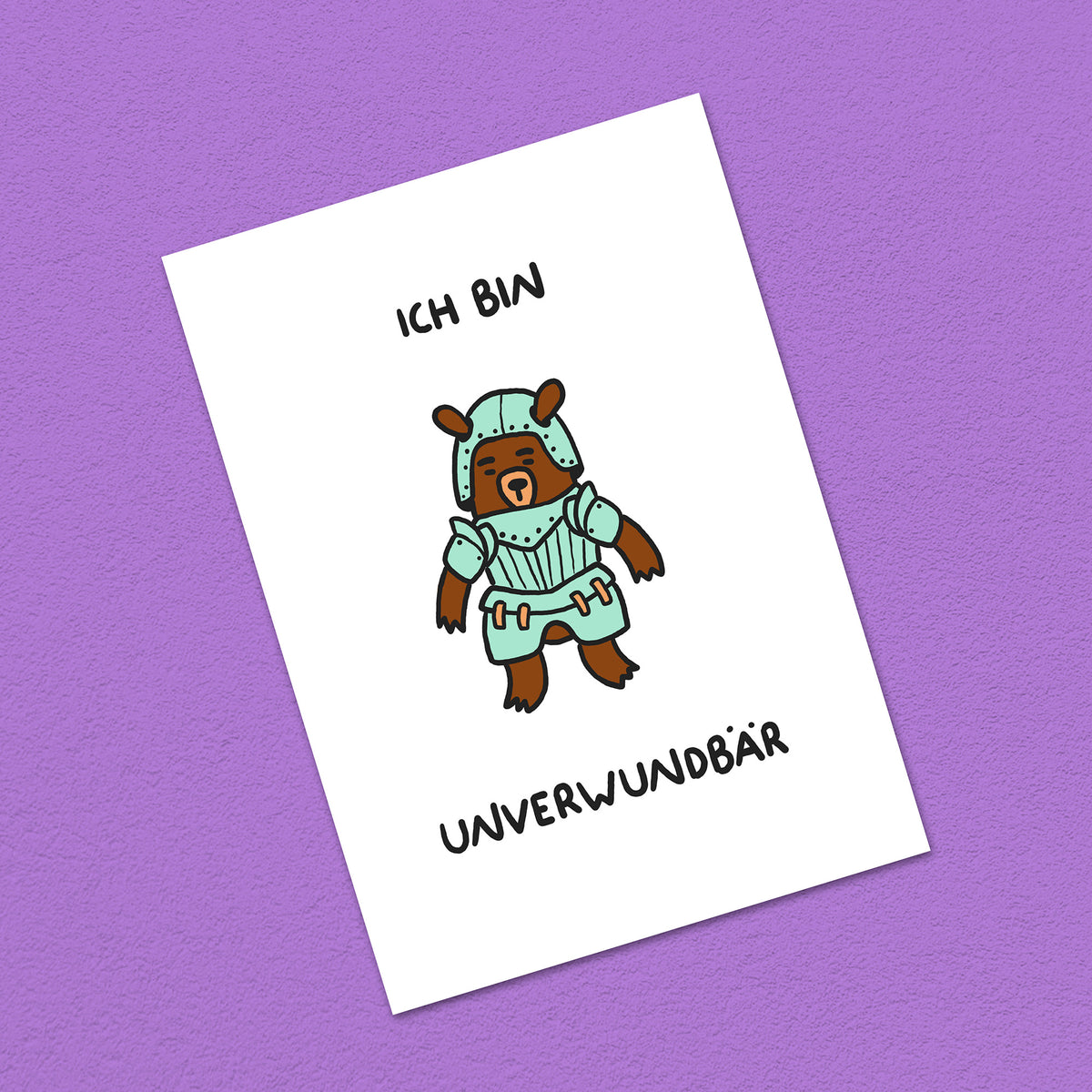 Kartenset Bären, 5er