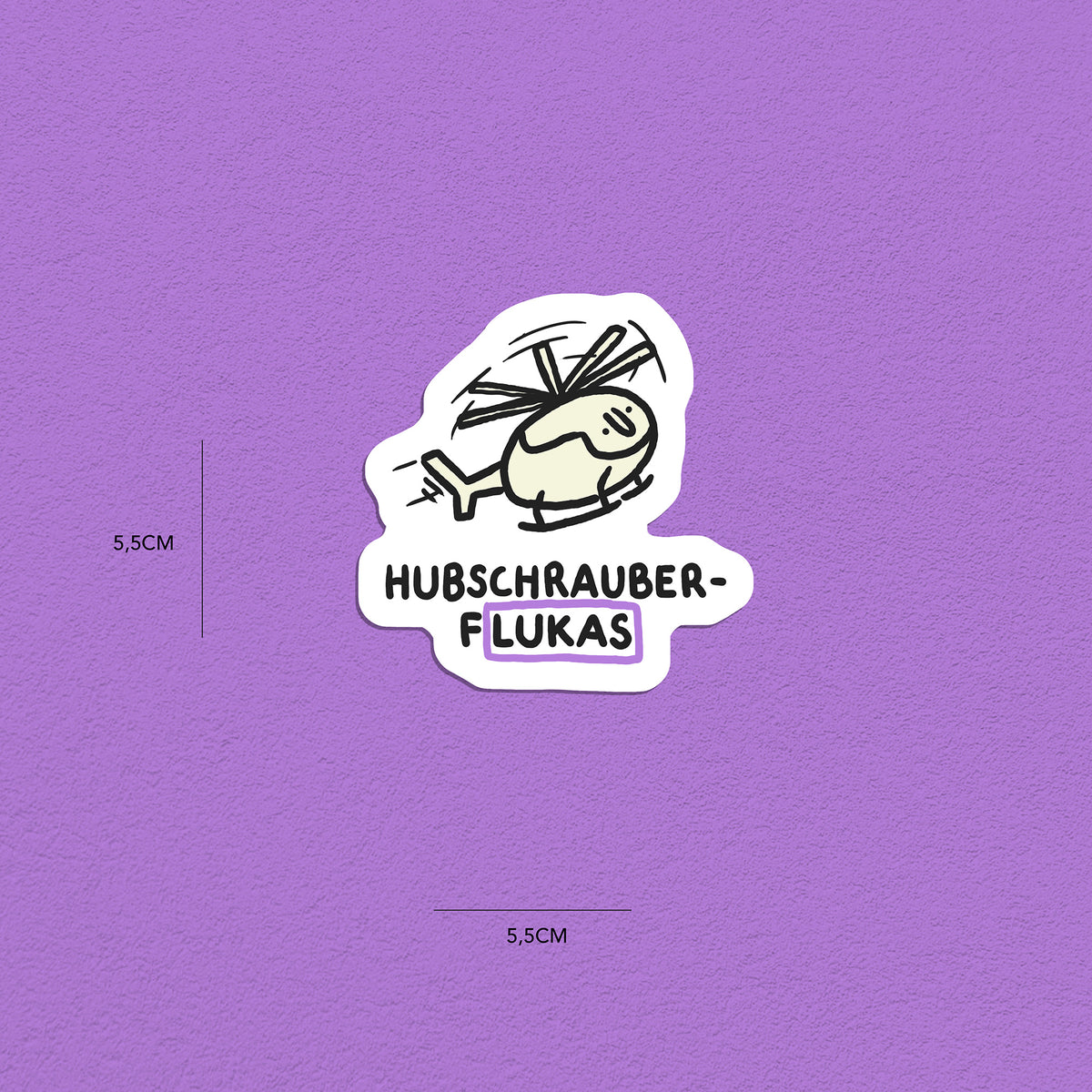 Spitznamen Lukas, Stickerset, 8er