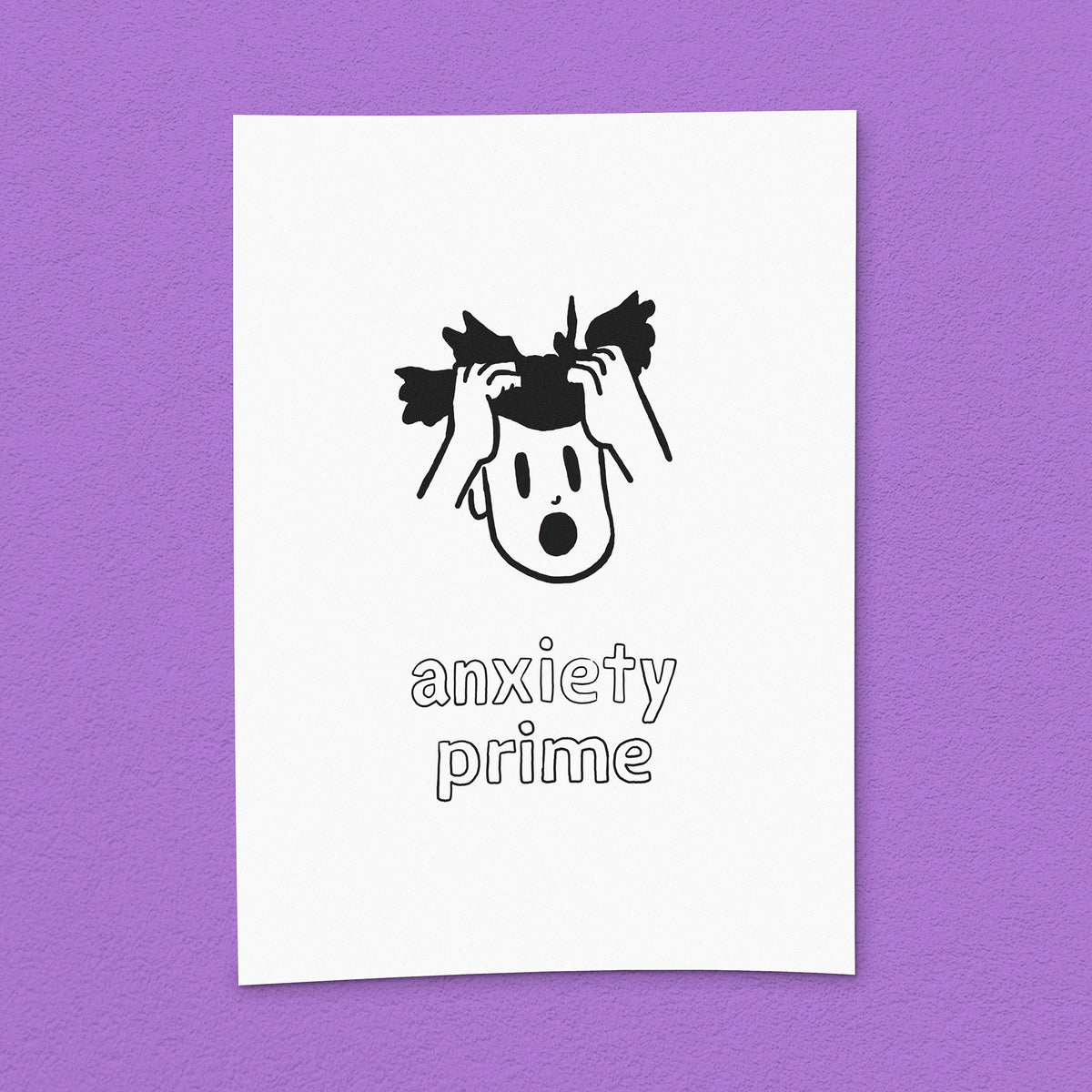 Kunstdruck "Anxiety Prime"
