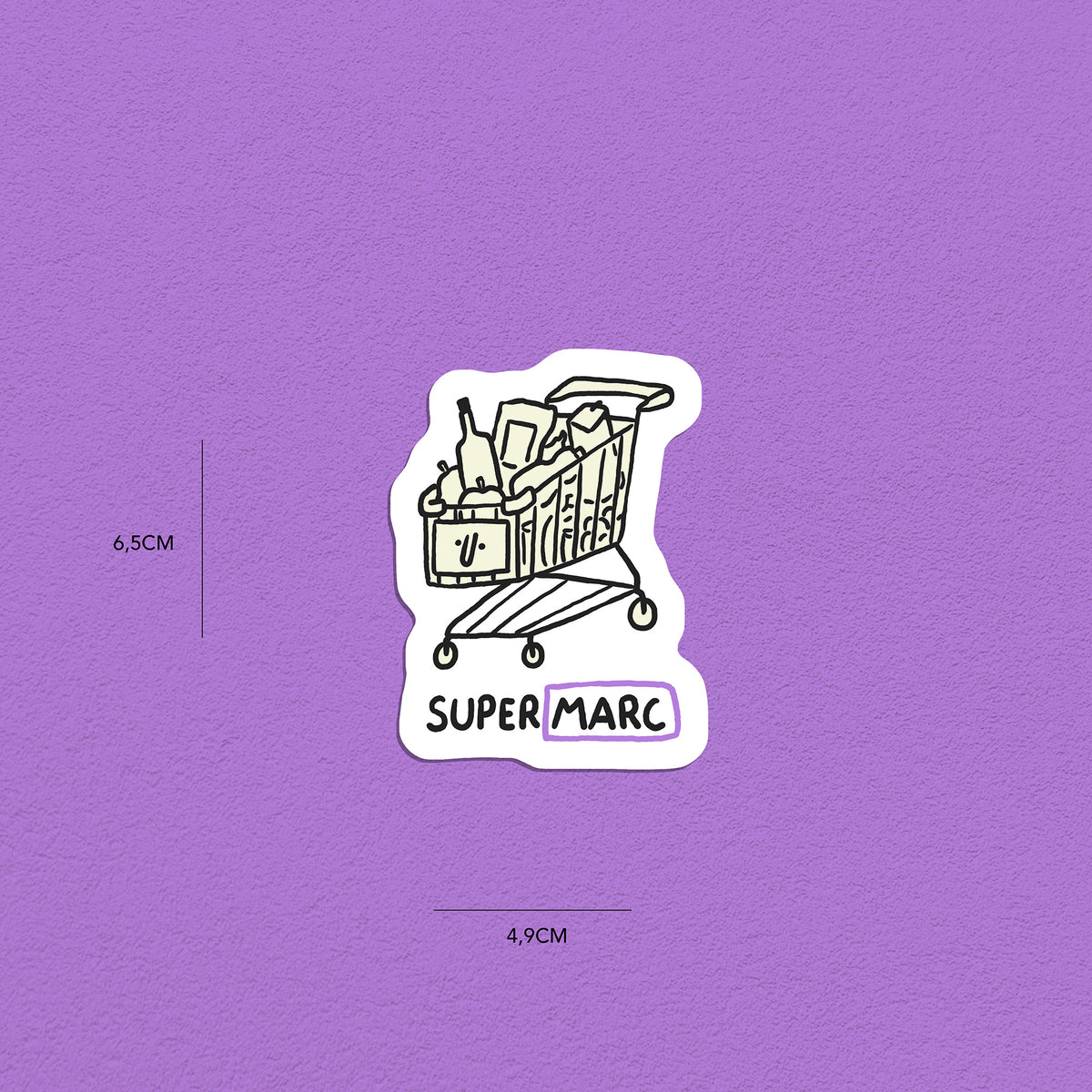 Spitznamen Marc, Stickerset, 8er