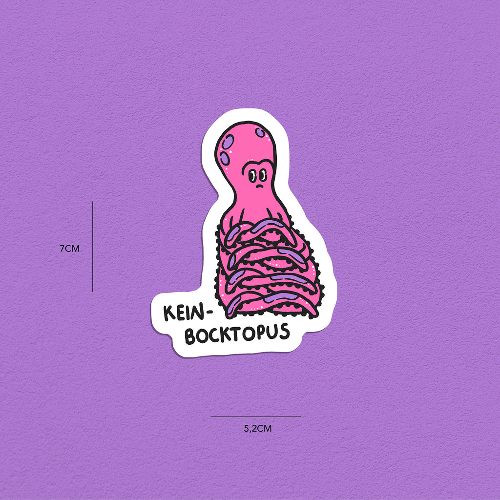 Oktopusse Stickerset 1, 5er