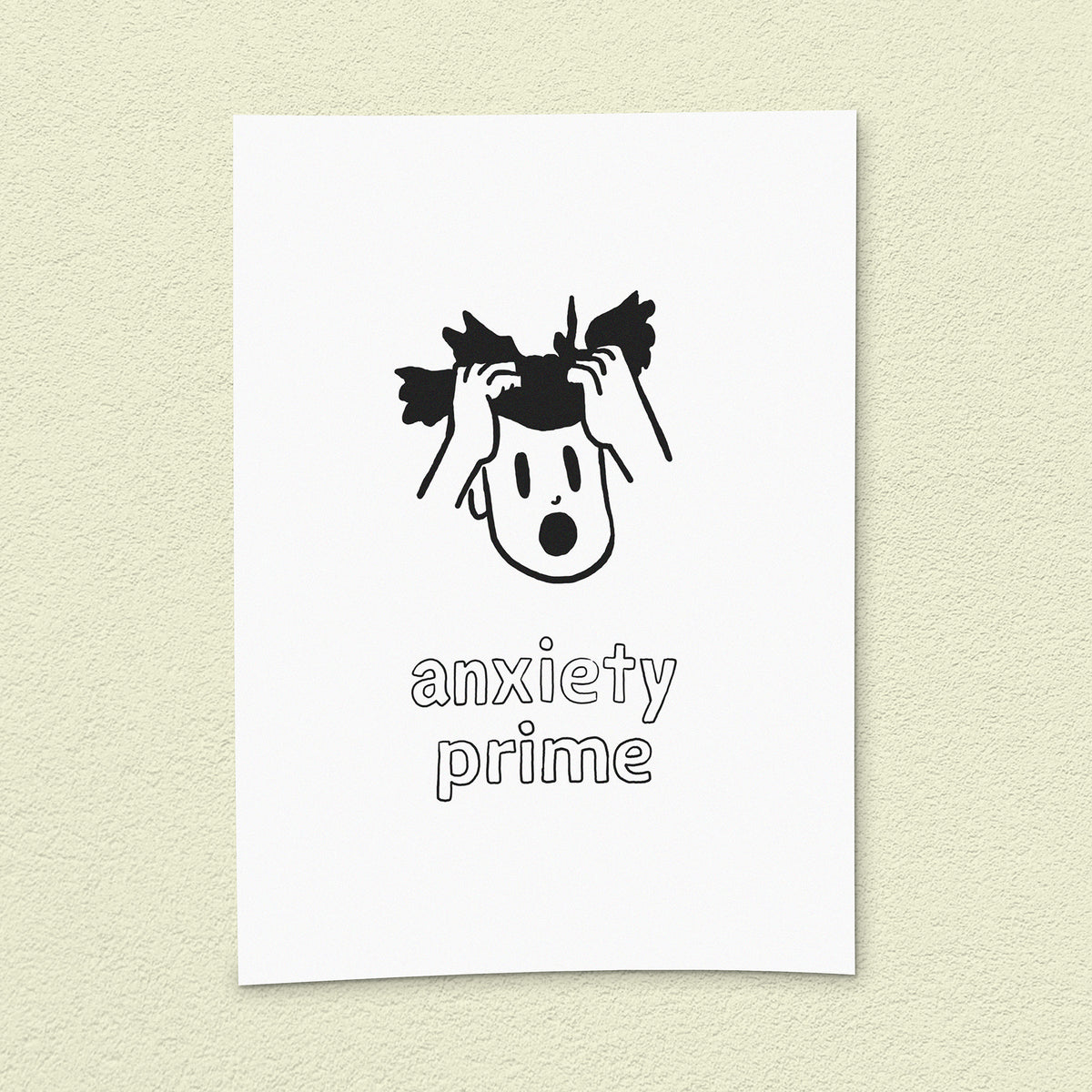 Kunstdruck "Anxiety Prime"