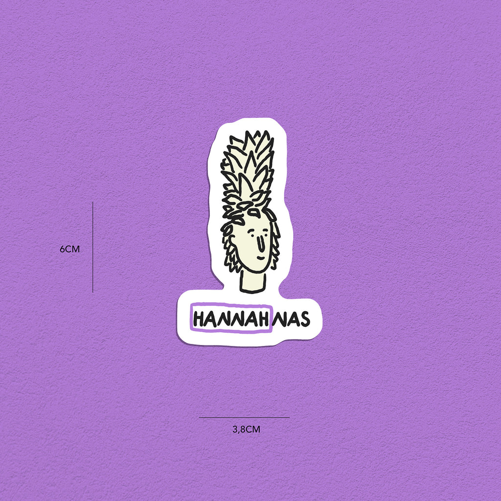 Spitznamen Hannah, Stickerset, 8er