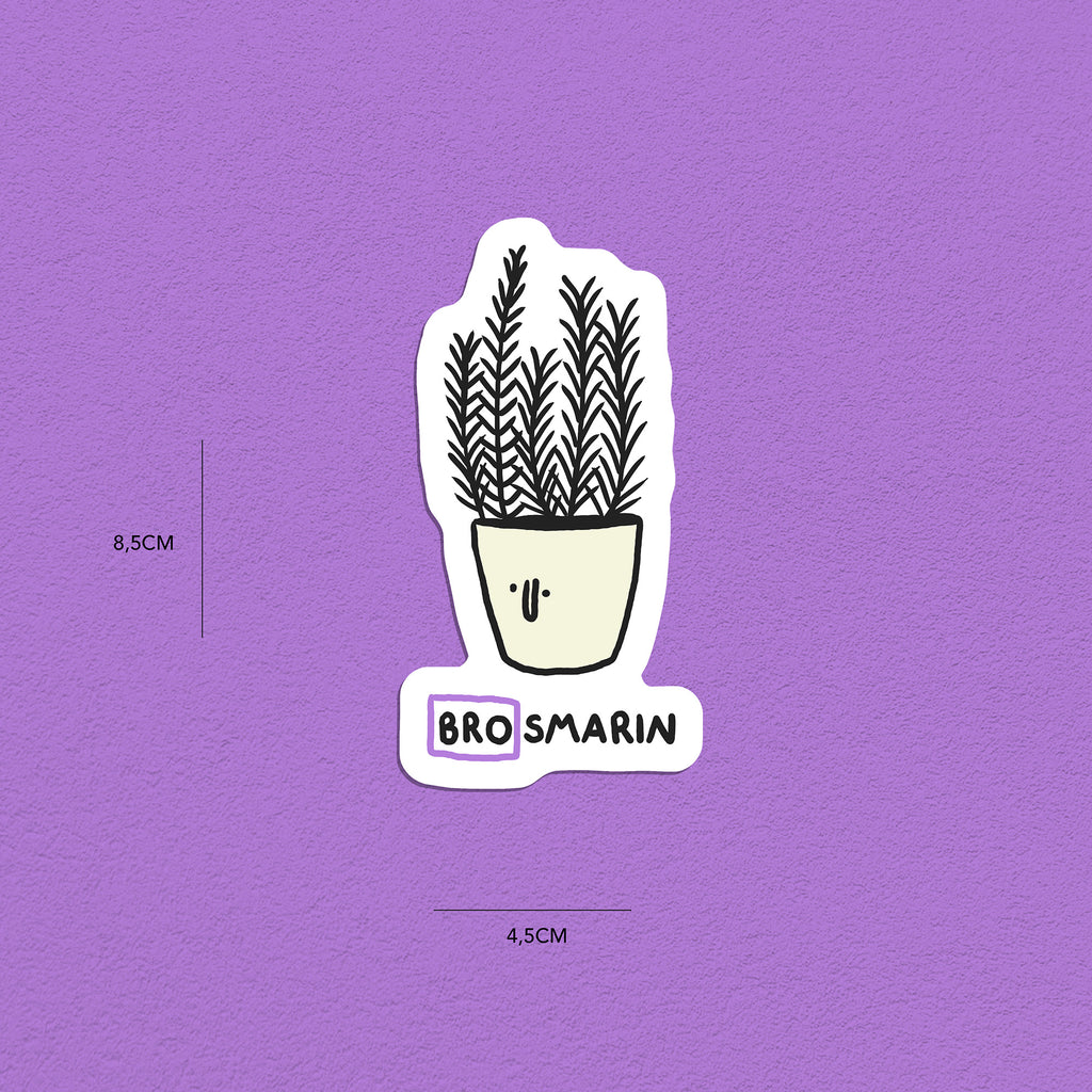 Spitznamen Dein Bro, Stickerset, 8er