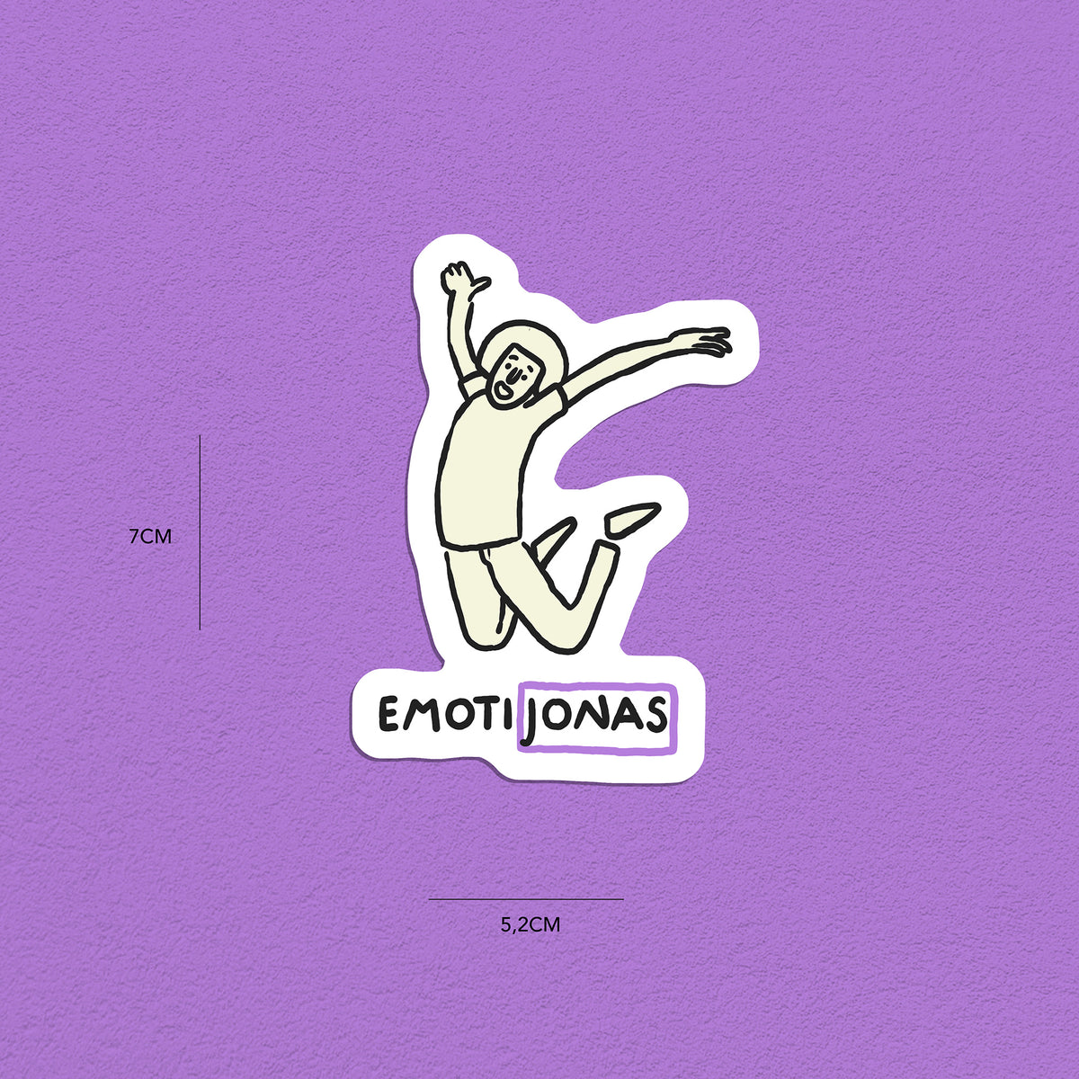 Spitznamen Jonas, Stickerset, 8er