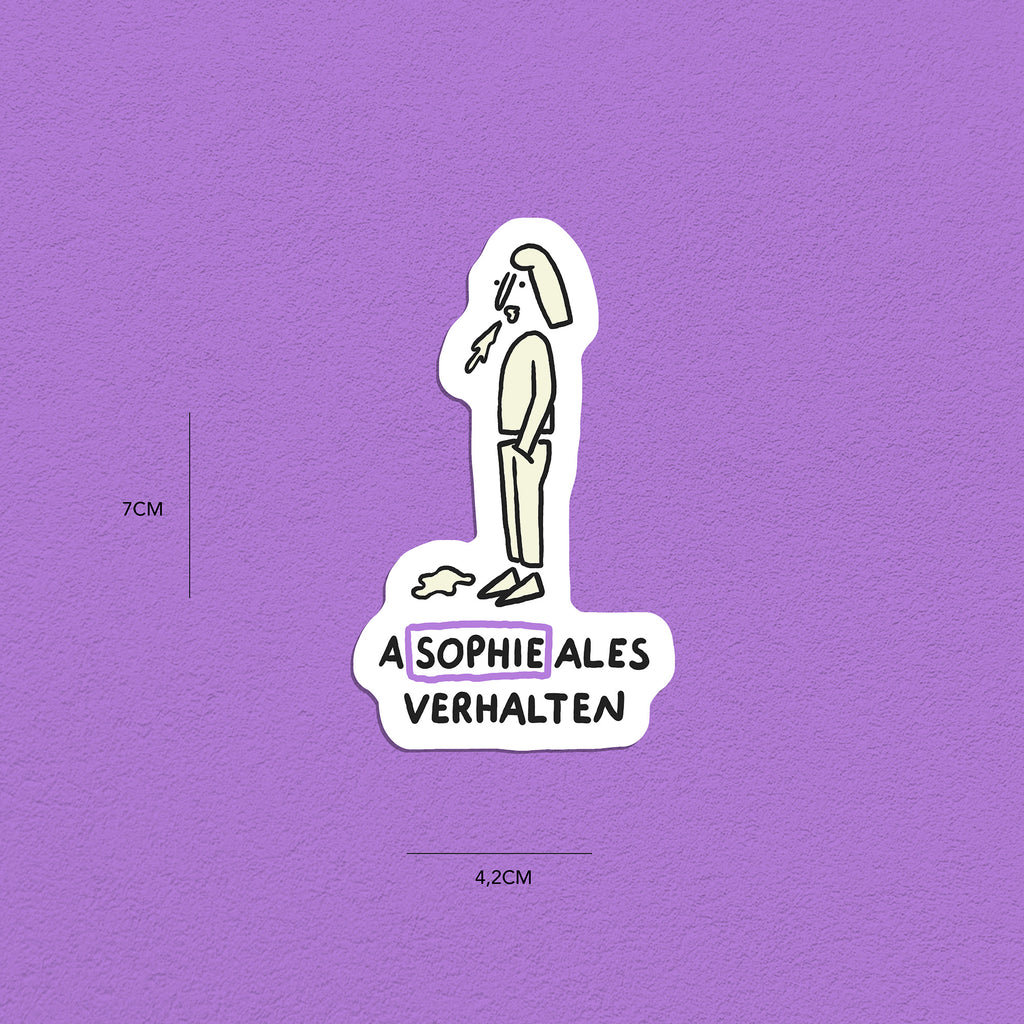Spitznamen Sophie, Stickerset, 8er