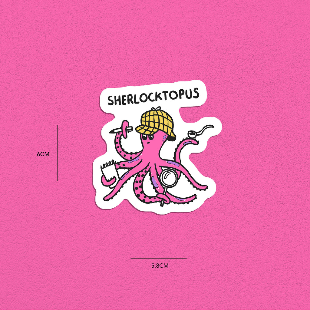 Oktopusse Stickerset, 10er