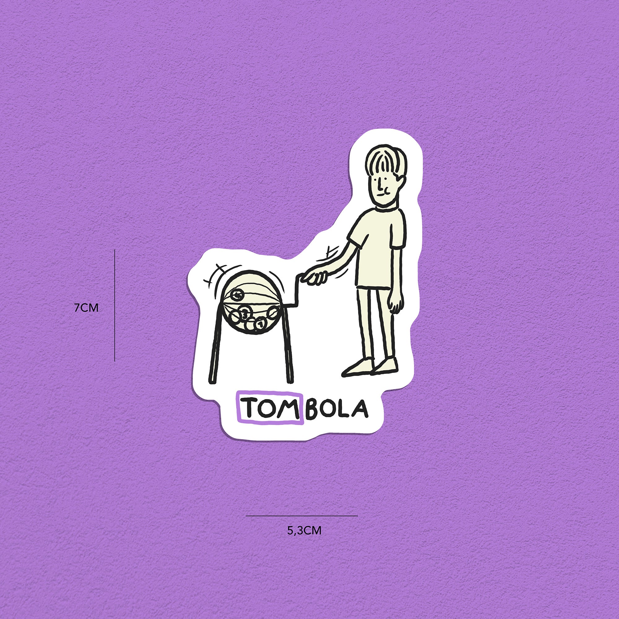 Spitznamen Tom, Stickerset, 8er