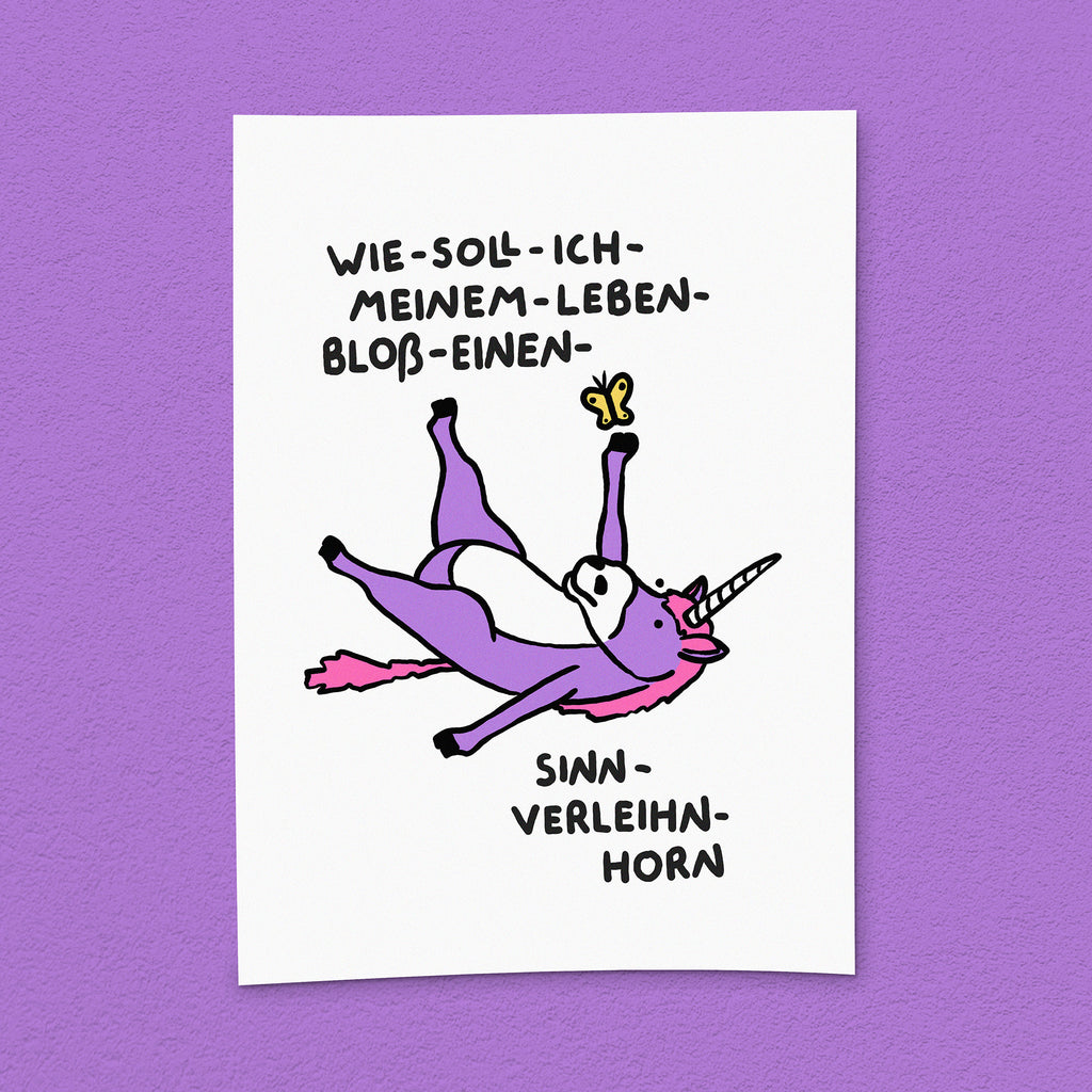 Kunstdruck "Sinn-Verleihn-Horn"