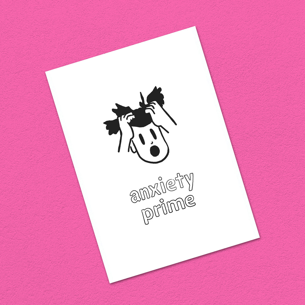 Postkarte A6 "Anxiety Prime"