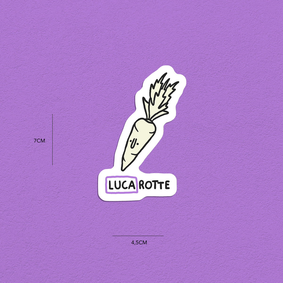 Spitznamen Luca, Stickerset, 8er