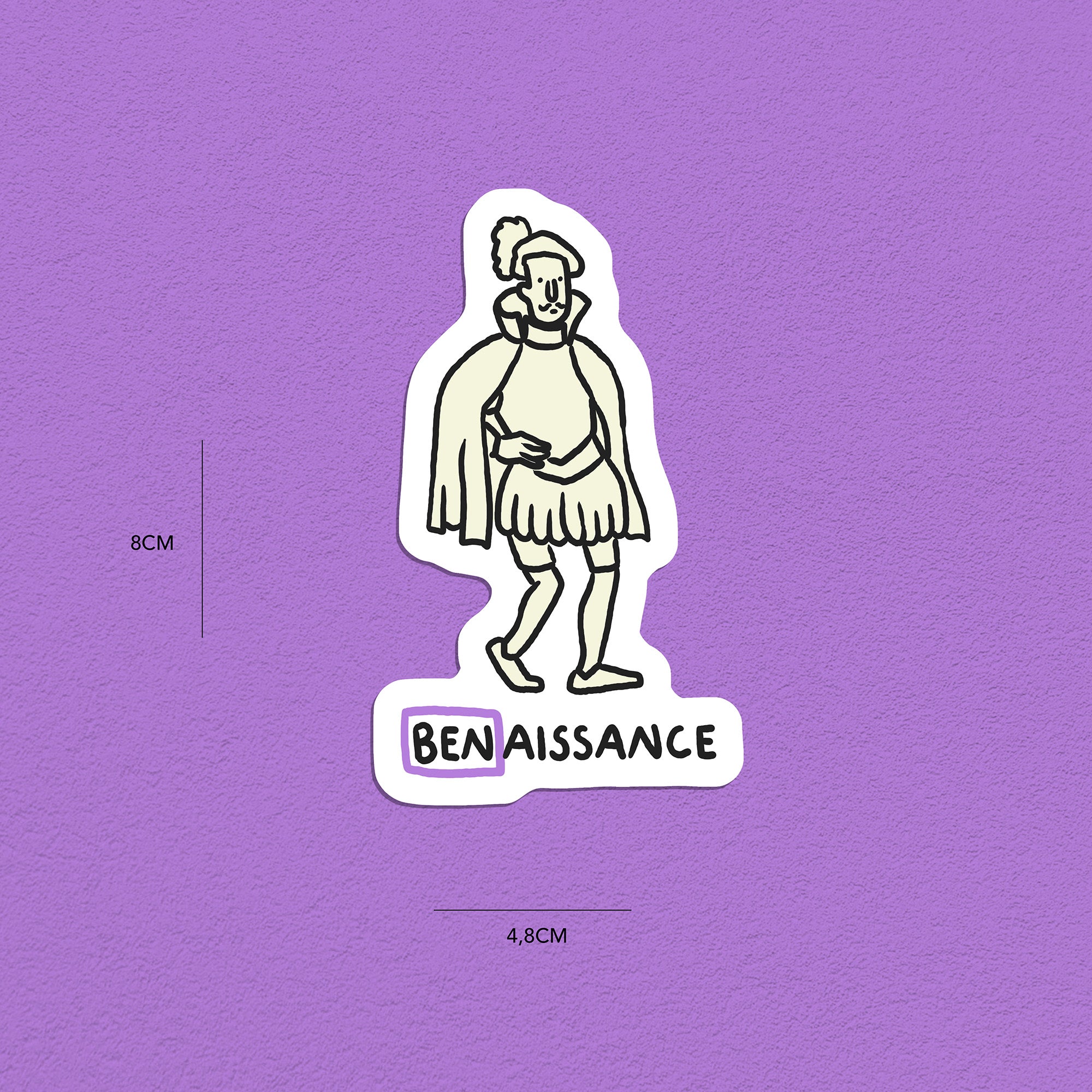 Spitznamen Ben, Stickerset, 8er
