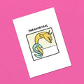Postkarte A6 "Paranormaal"