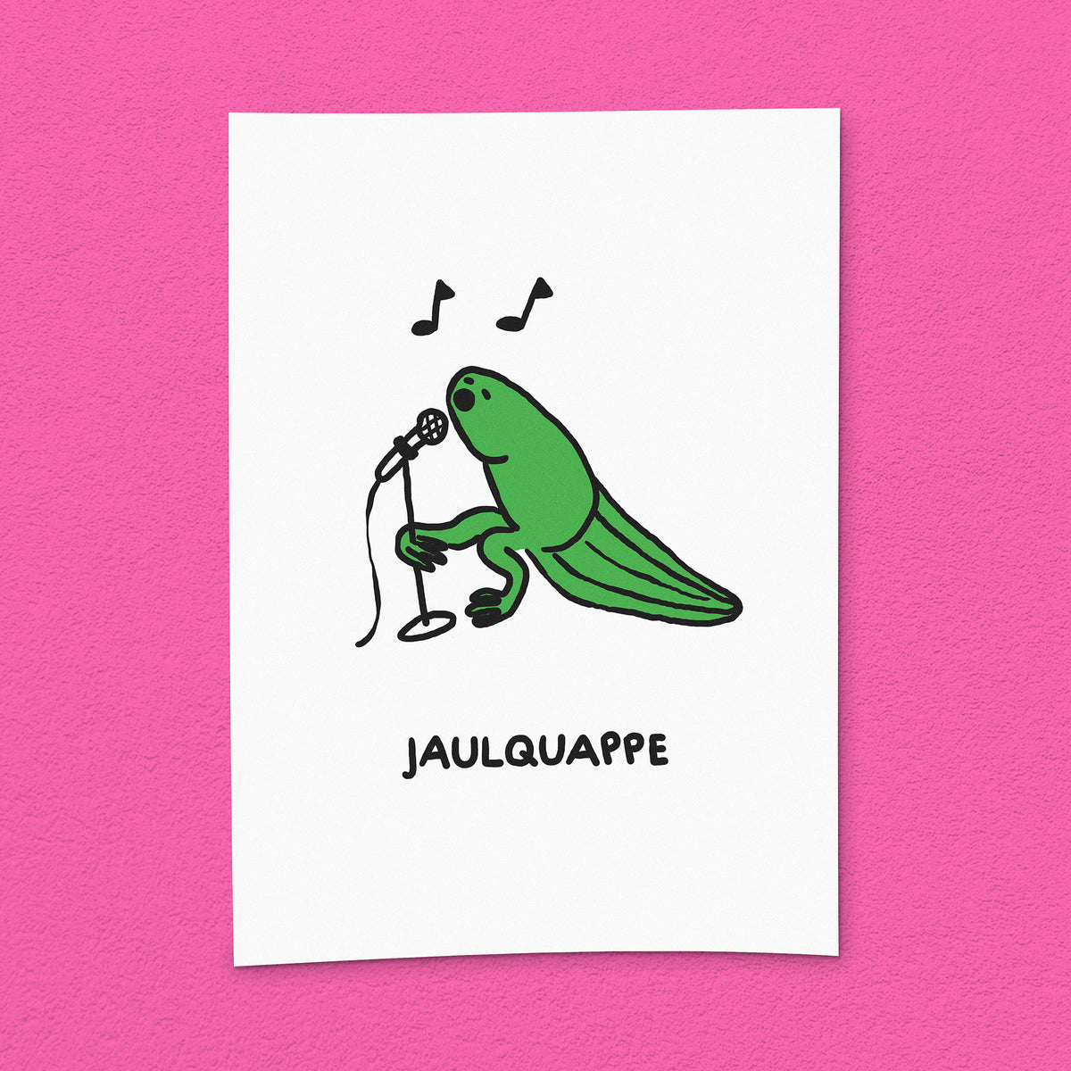 Kunstdruck "Jaulquappe"