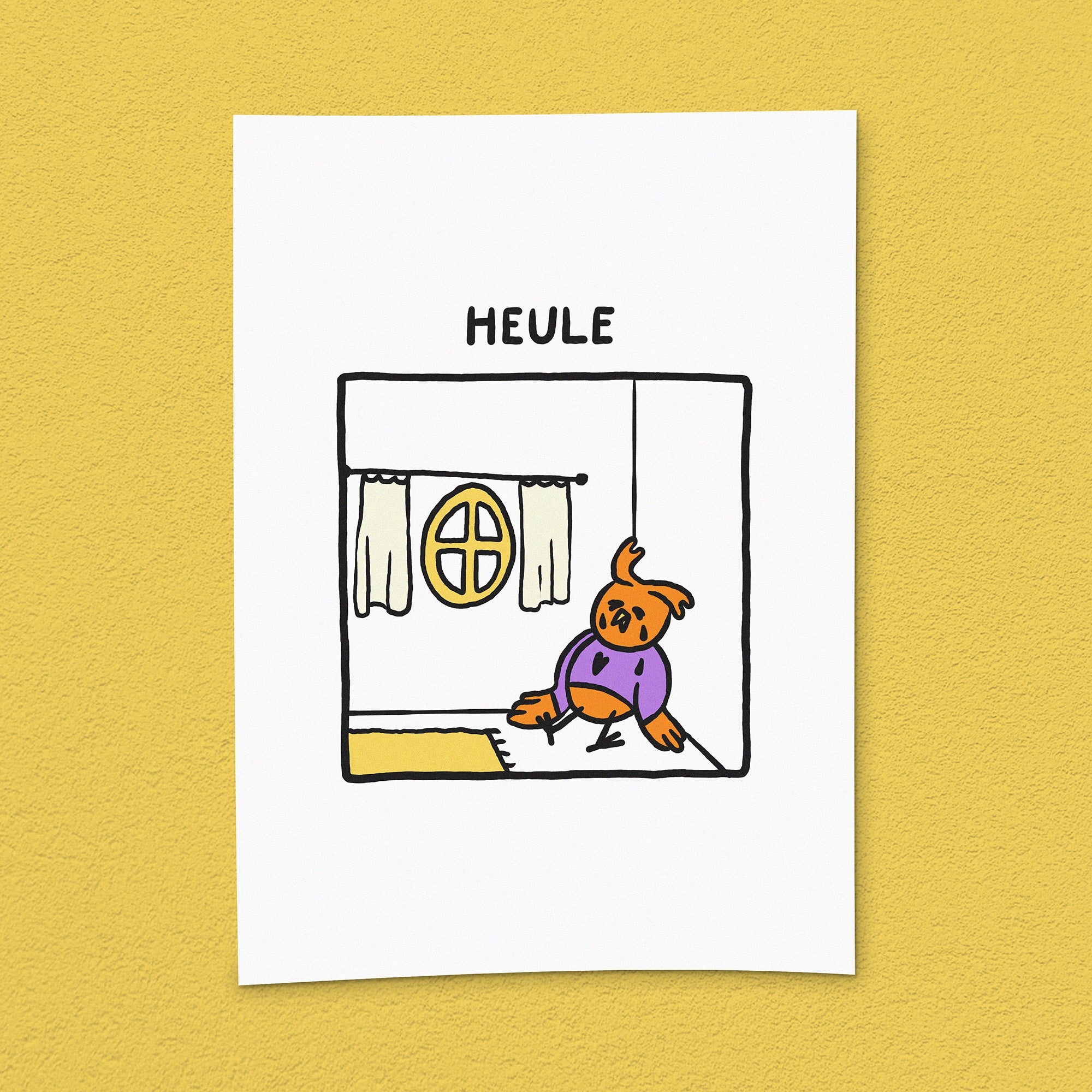 Kunstdruck "Heule"