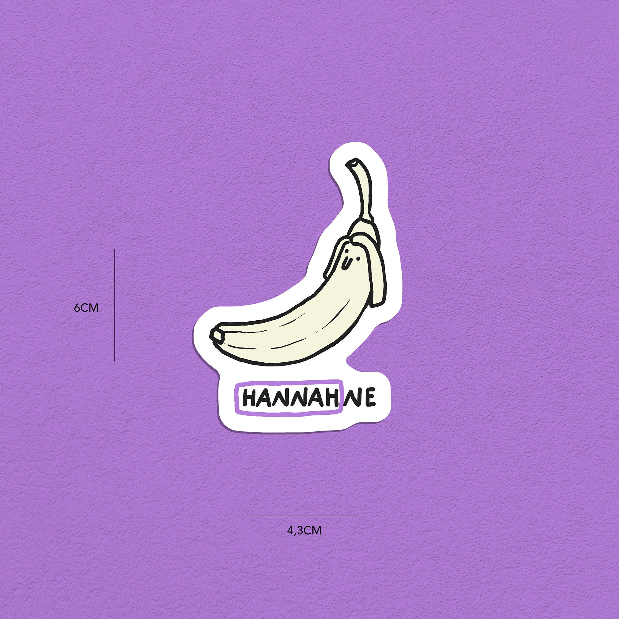 Spitznamen Hannah, Stickerset, 8er