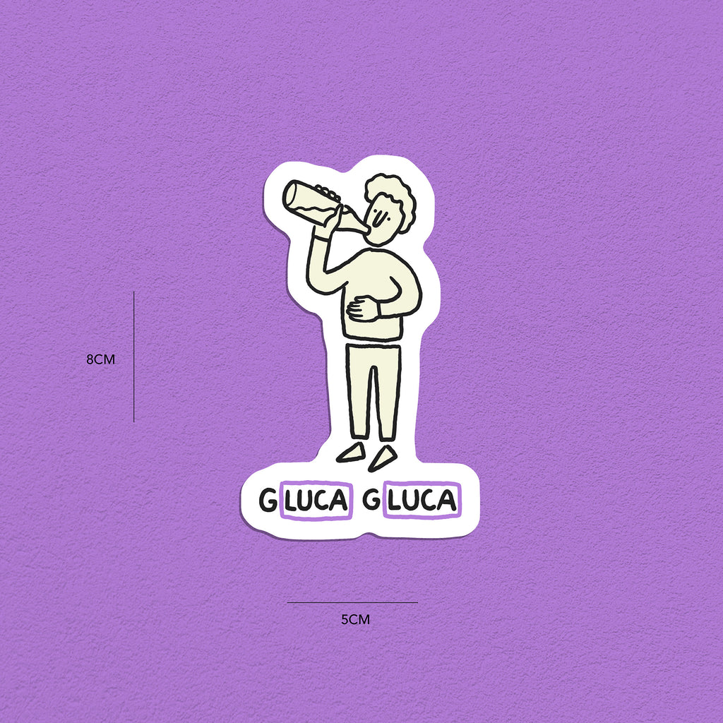Spitznamen Luca, Stickerset, 8er