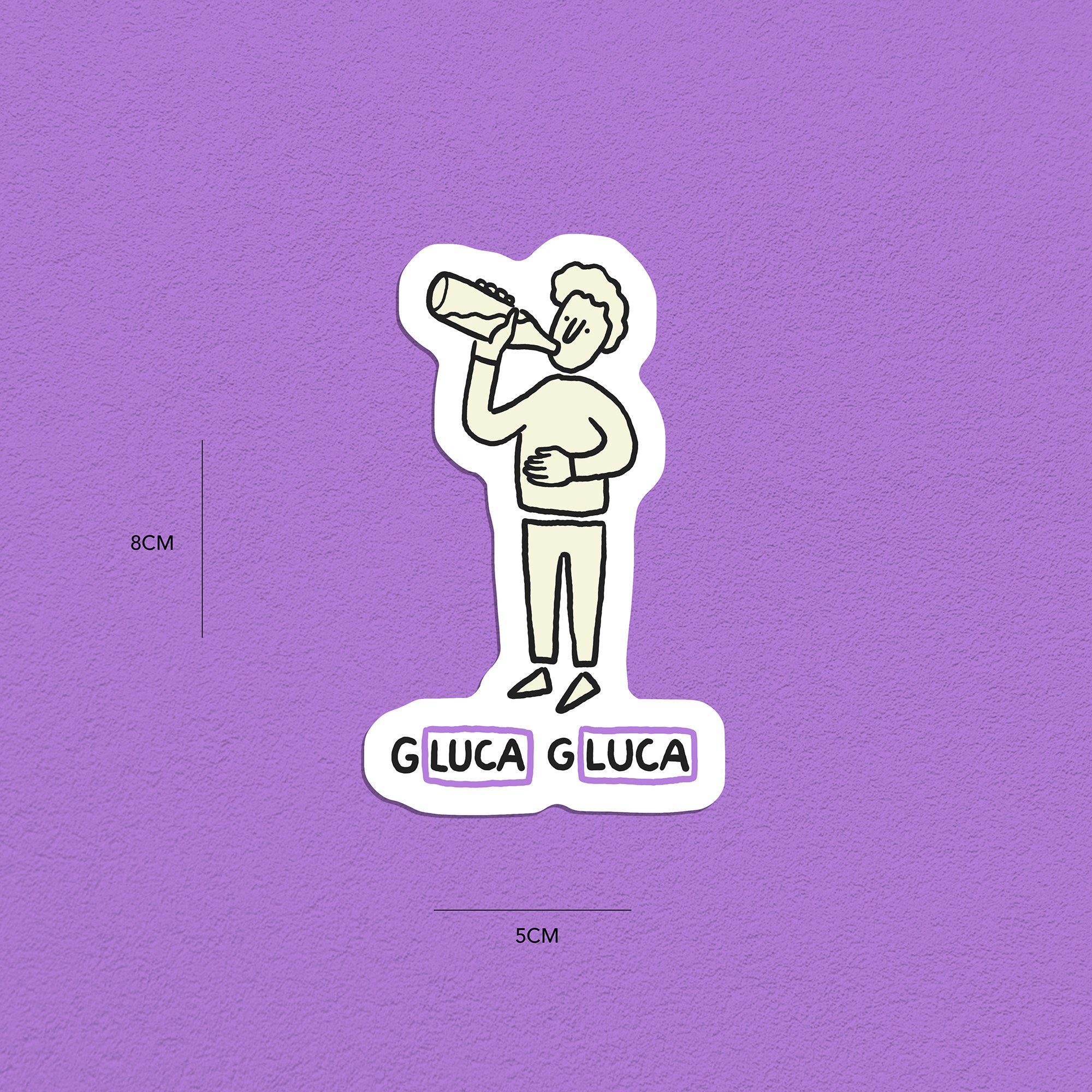 Spitznamen Luca, Stickerset, 8er