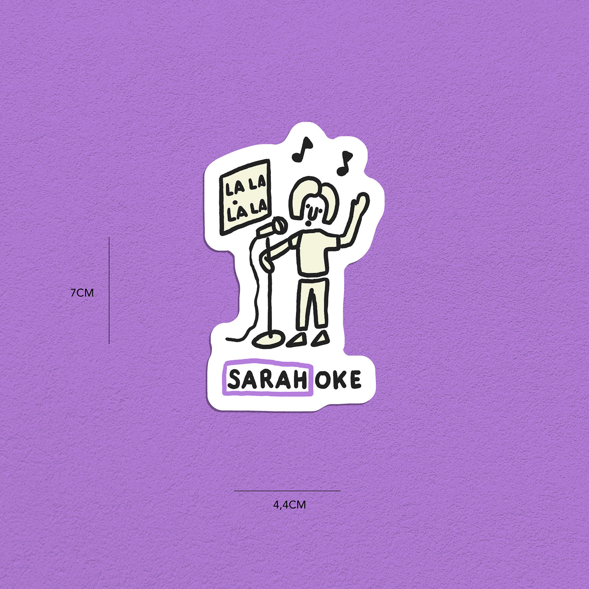 Spitznamen Sarah, Stickerset, 8er