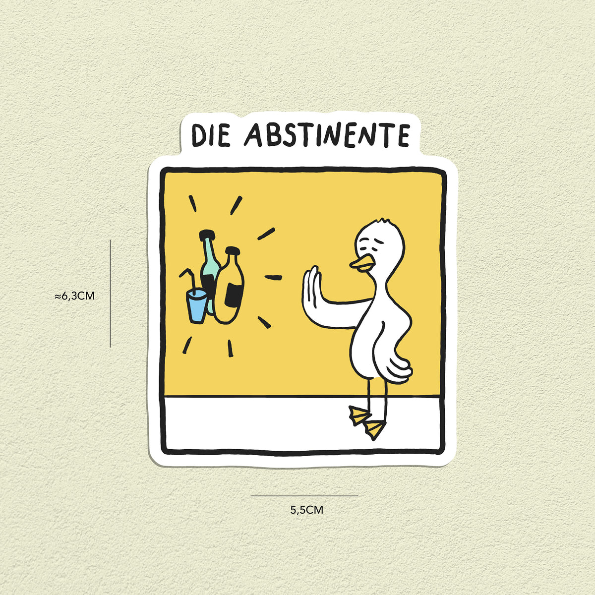 Enten Stickerset, 9er