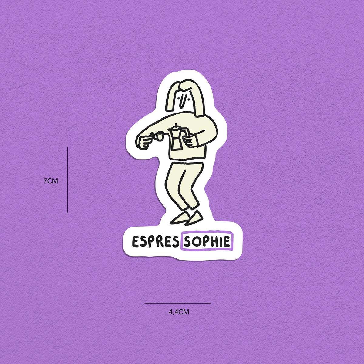 Spitznamen Sophie, Stickerset, 8er
