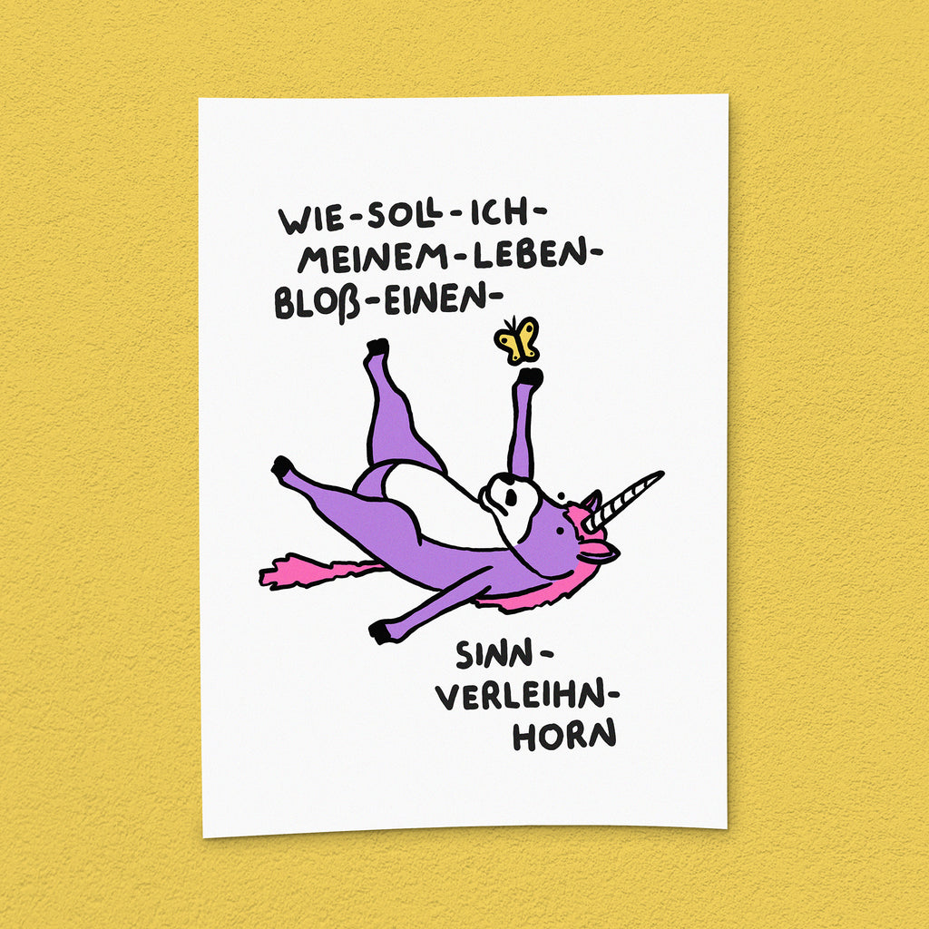 Kunstdruck "Sinn-Verleihn-Horn"