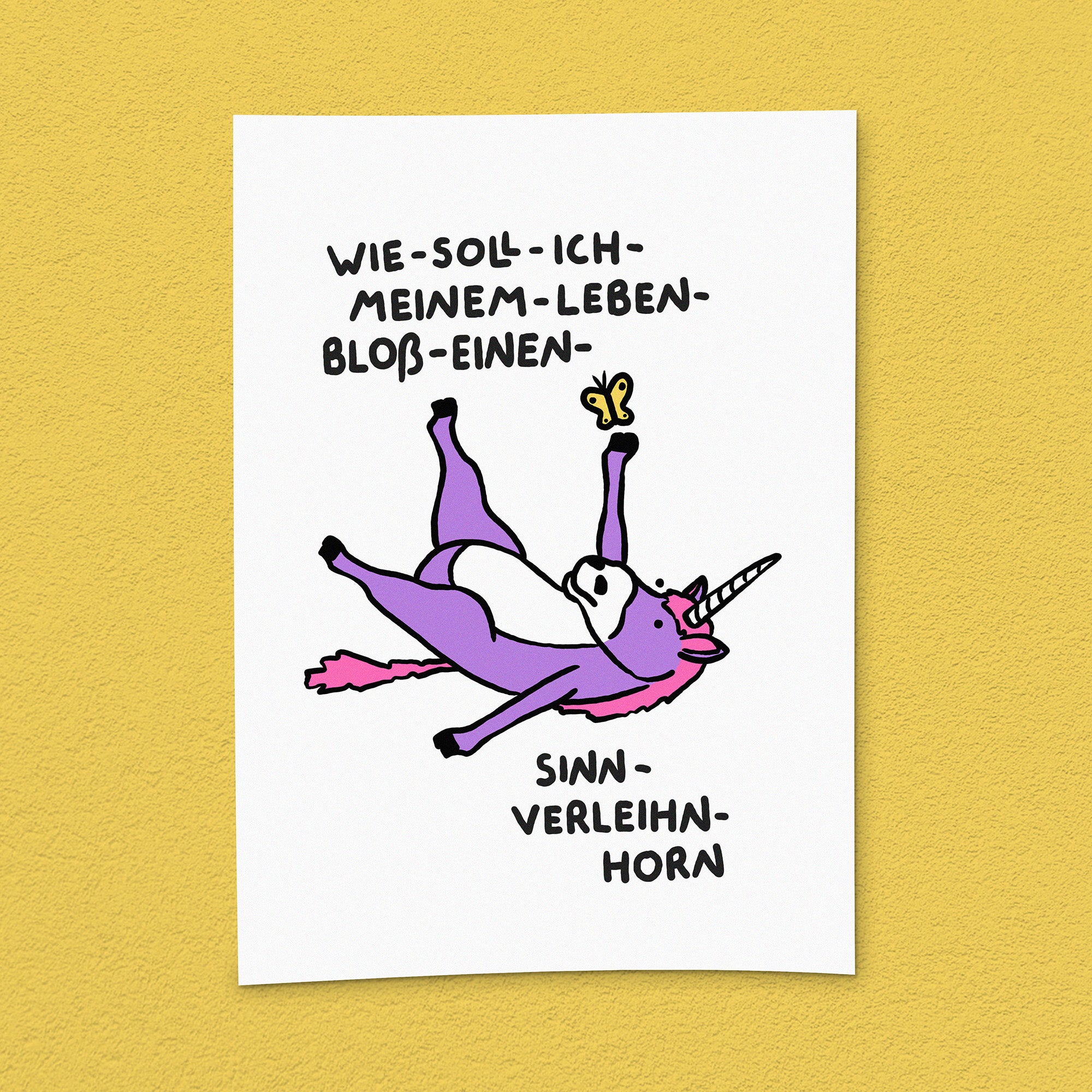Kunstdruck "Sinn-Verleihn-Horn"