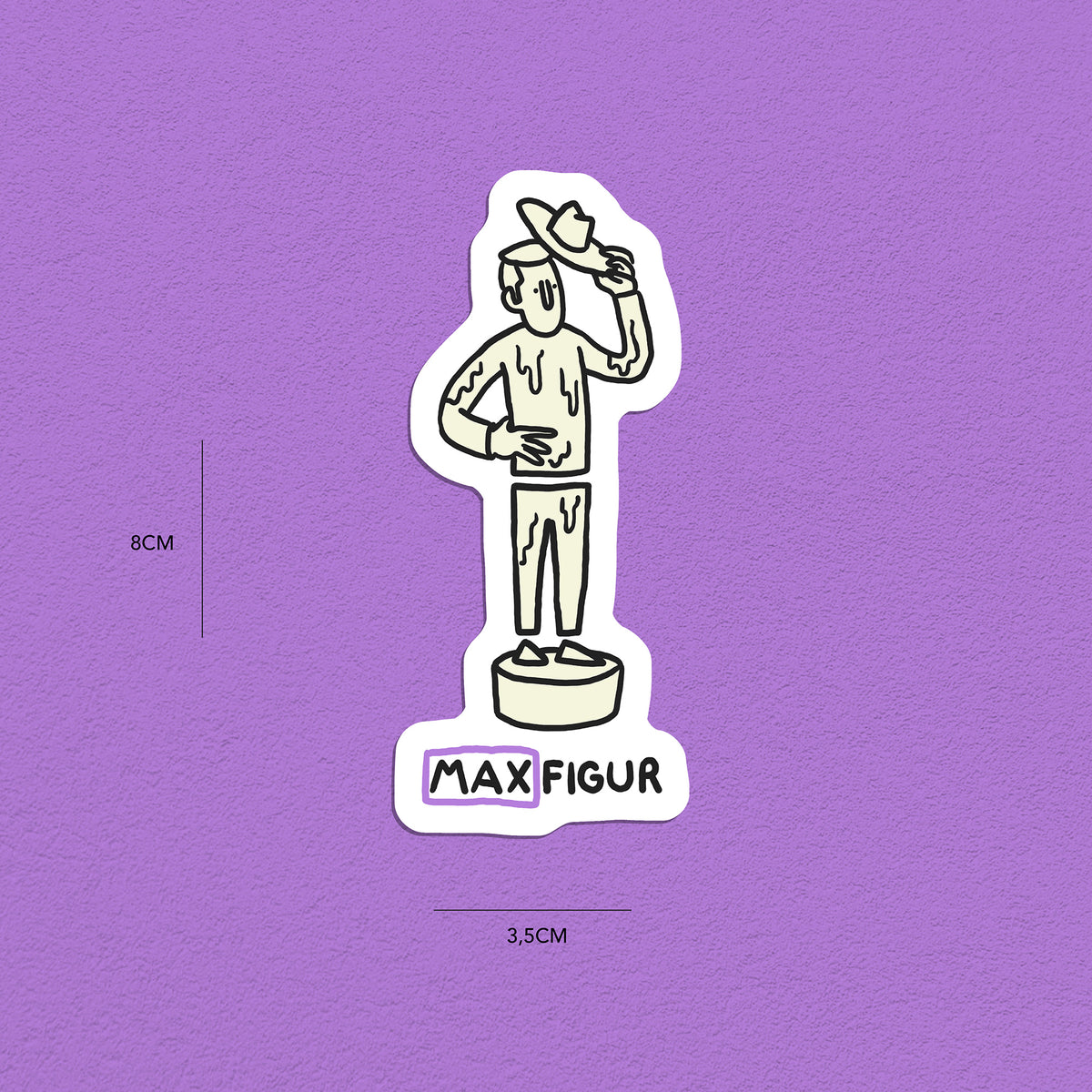 Spitznamen Max, Stickerset, 8er