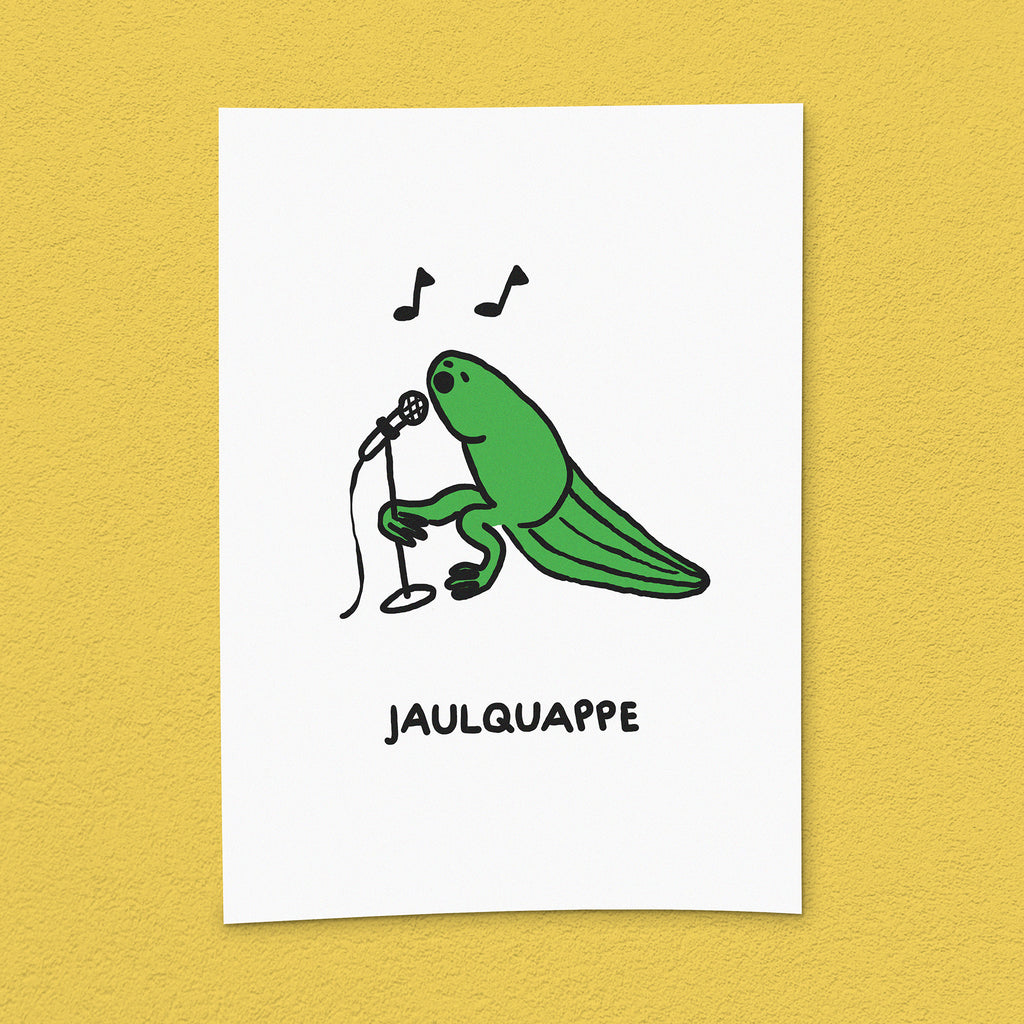 Kunstdruck "Jaulquappe"