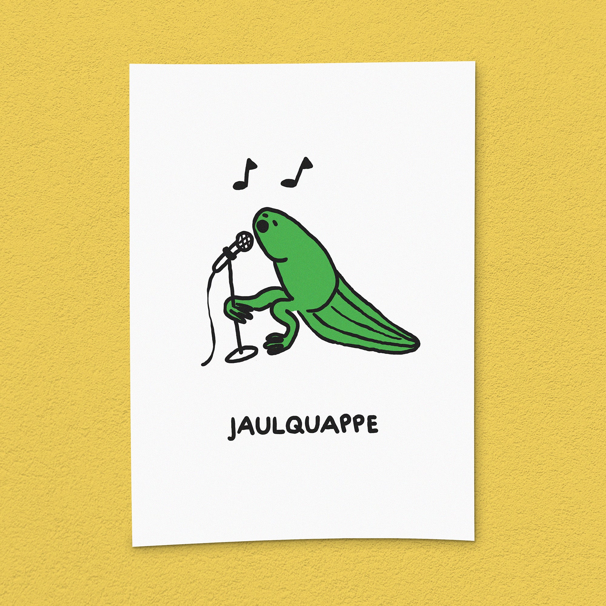 Kunstdruck "Jaulquappe"