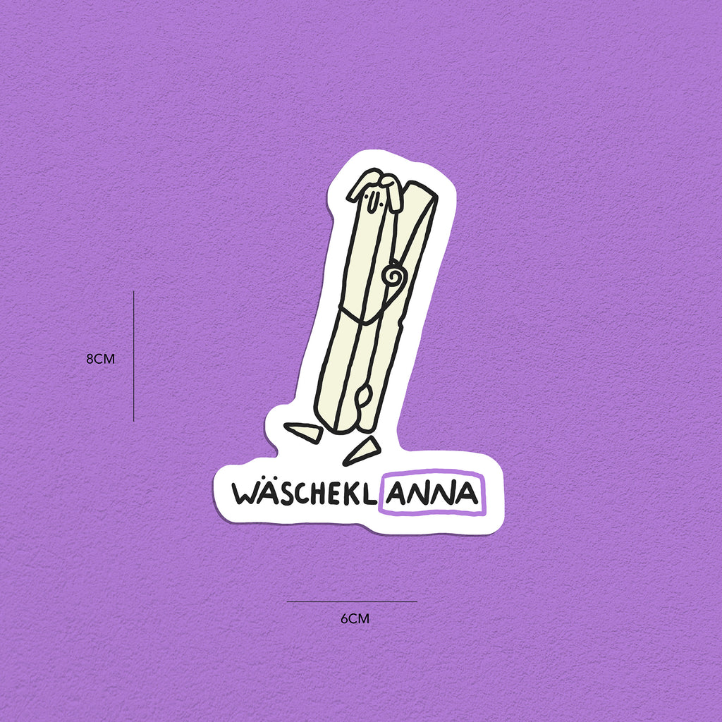 Spitznamen Anna, Stickerset, 8er