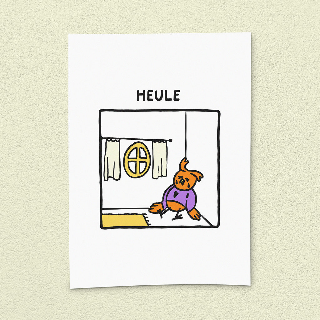 Kunstdruck "Heule"