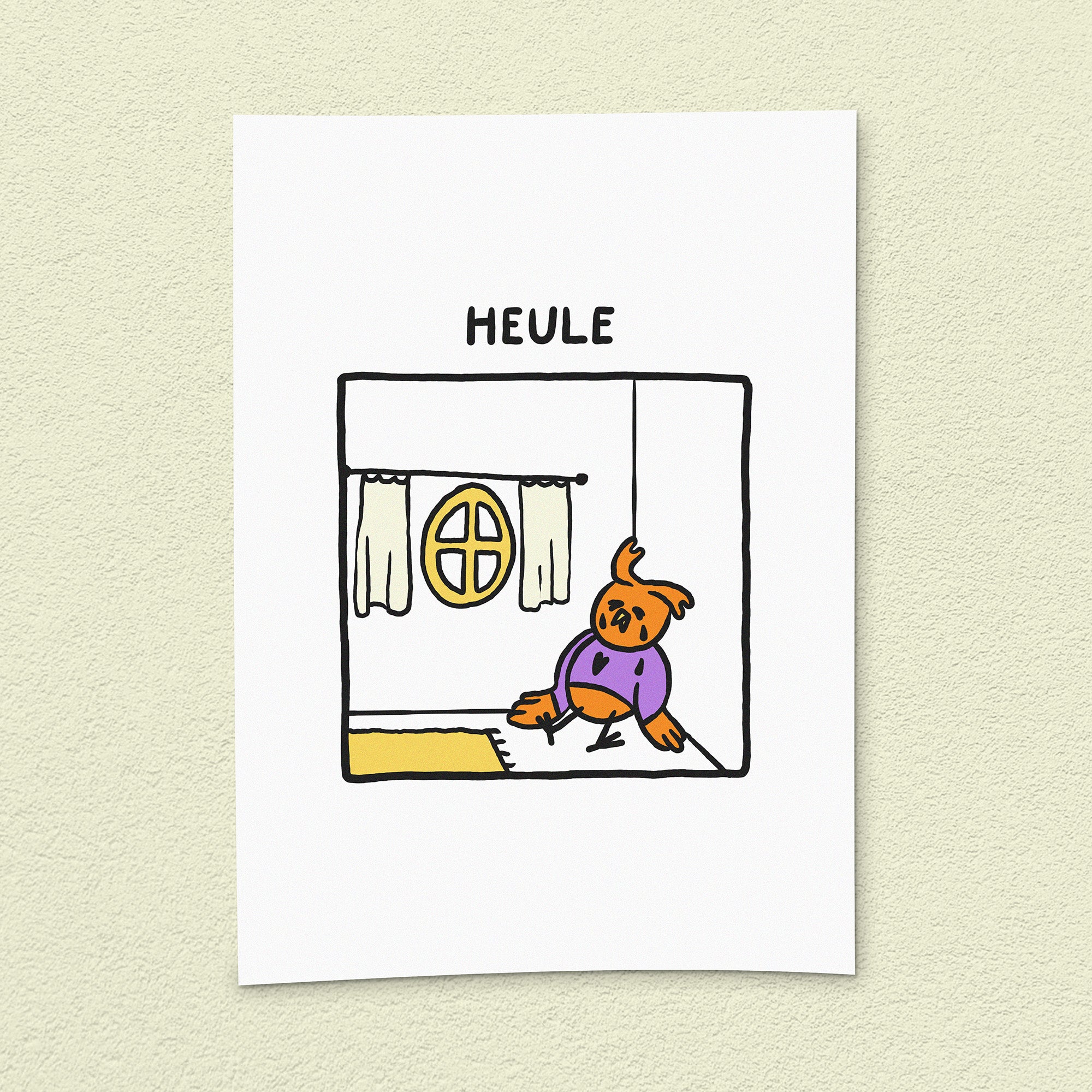 Kunstdruck "Heule"