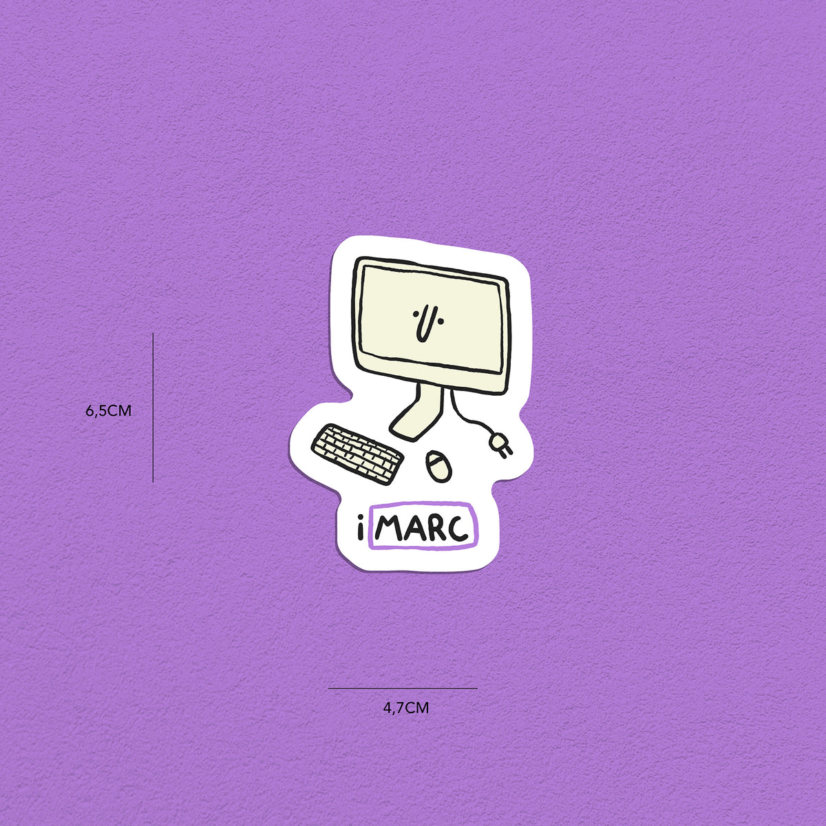 Spitznamen Marc, Stickerset, 8er