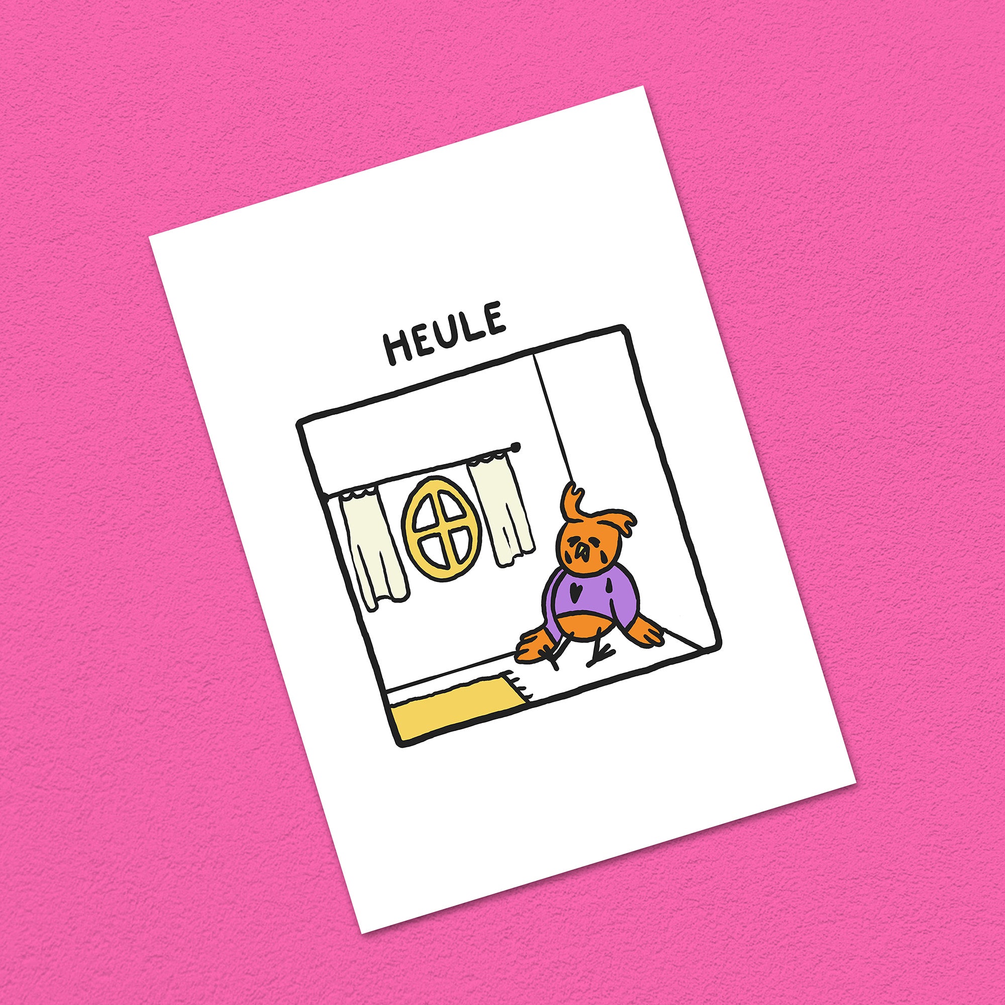 Postkarte A6 "Heule"