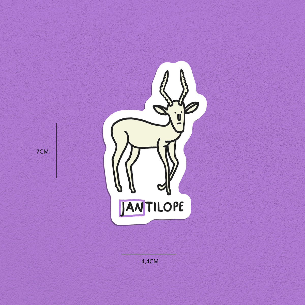 Spitznamen Jan, Stickerset, 8er