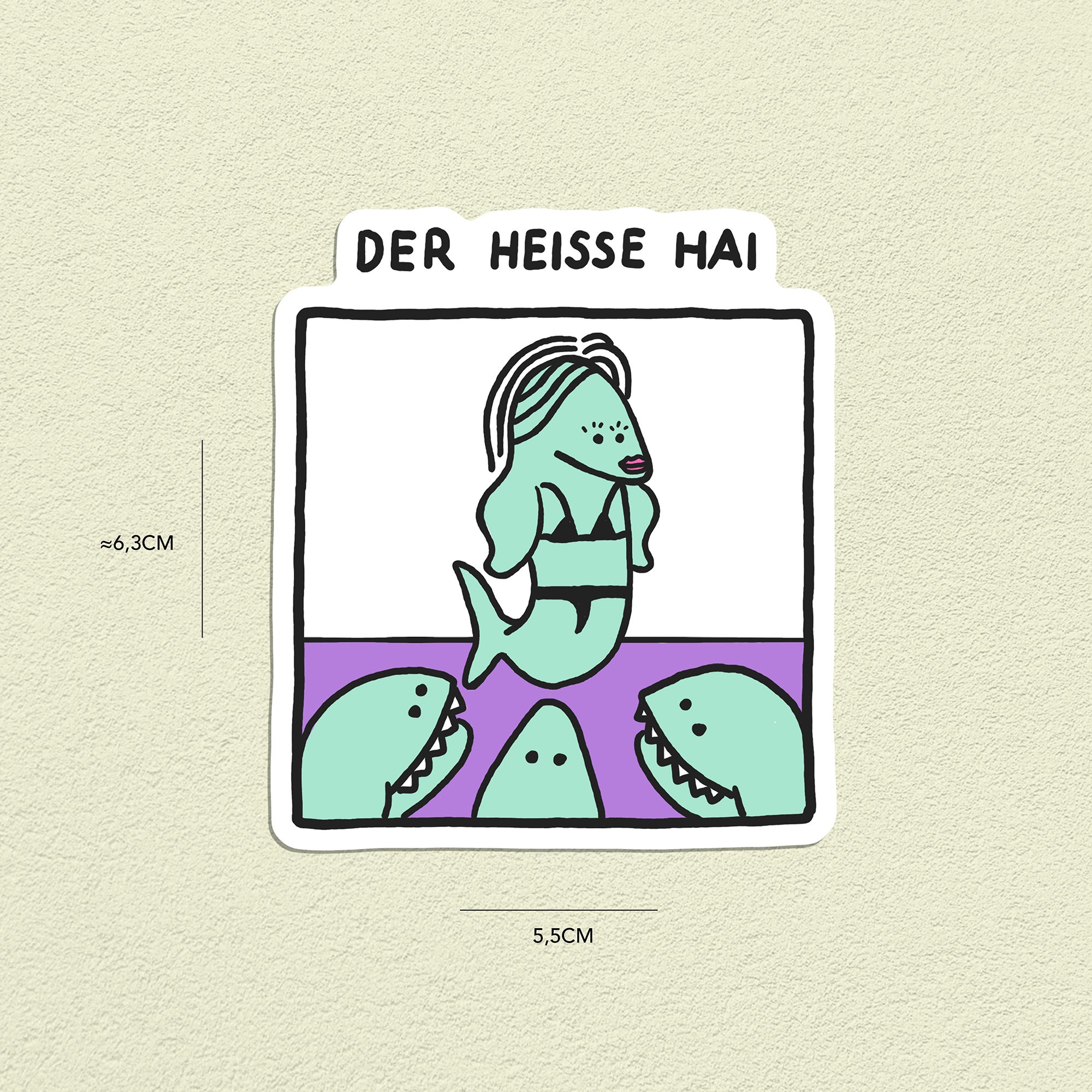 Haie Stickerset, 9er
