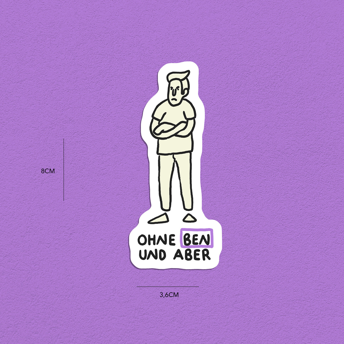 Spitznamen Ben, Stickerset, 8er