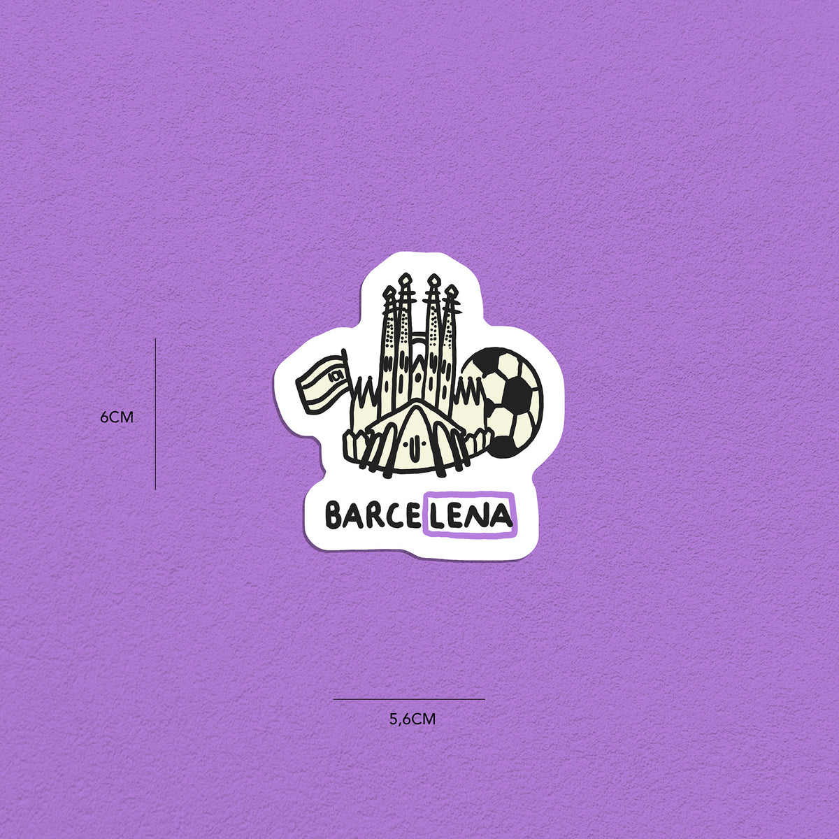 Spitznamen Lena, Stickerset, 8er