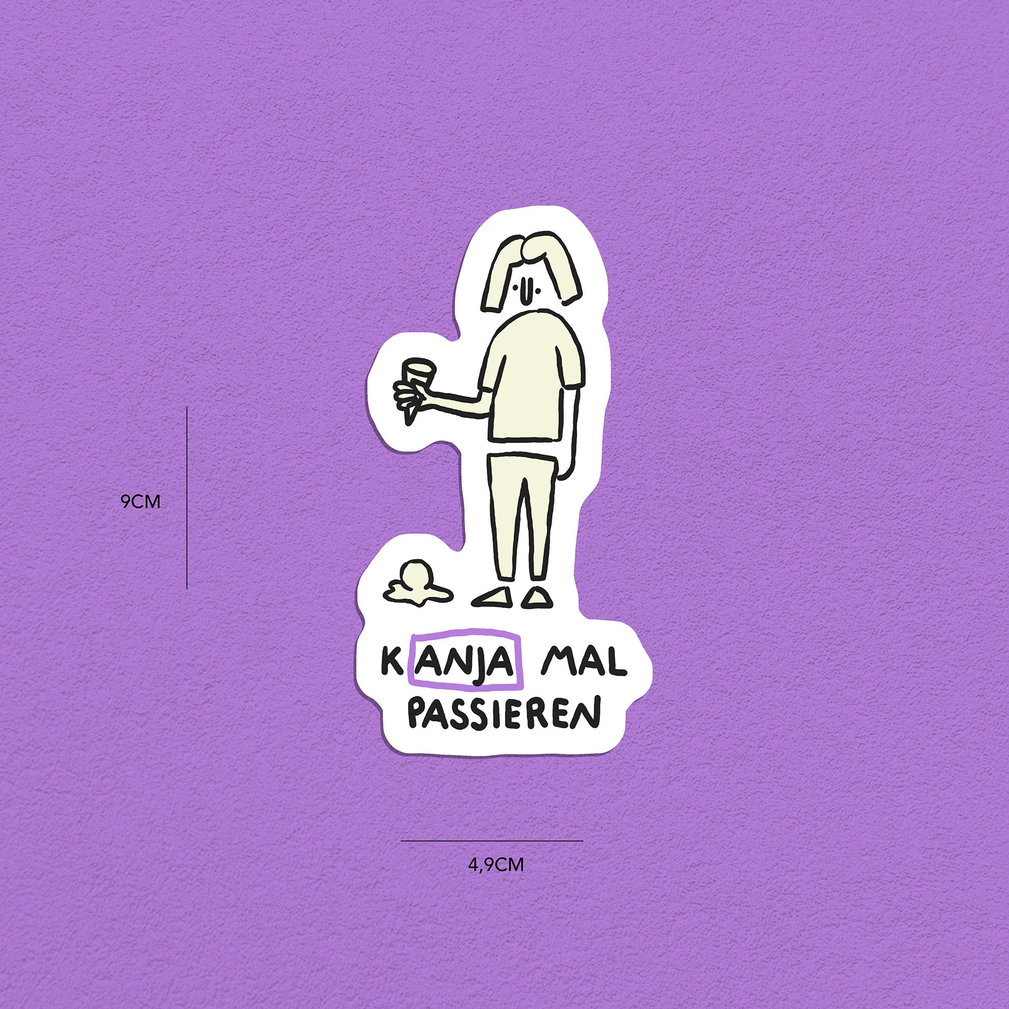 Spitznamen Anja, Stickerset, 8er