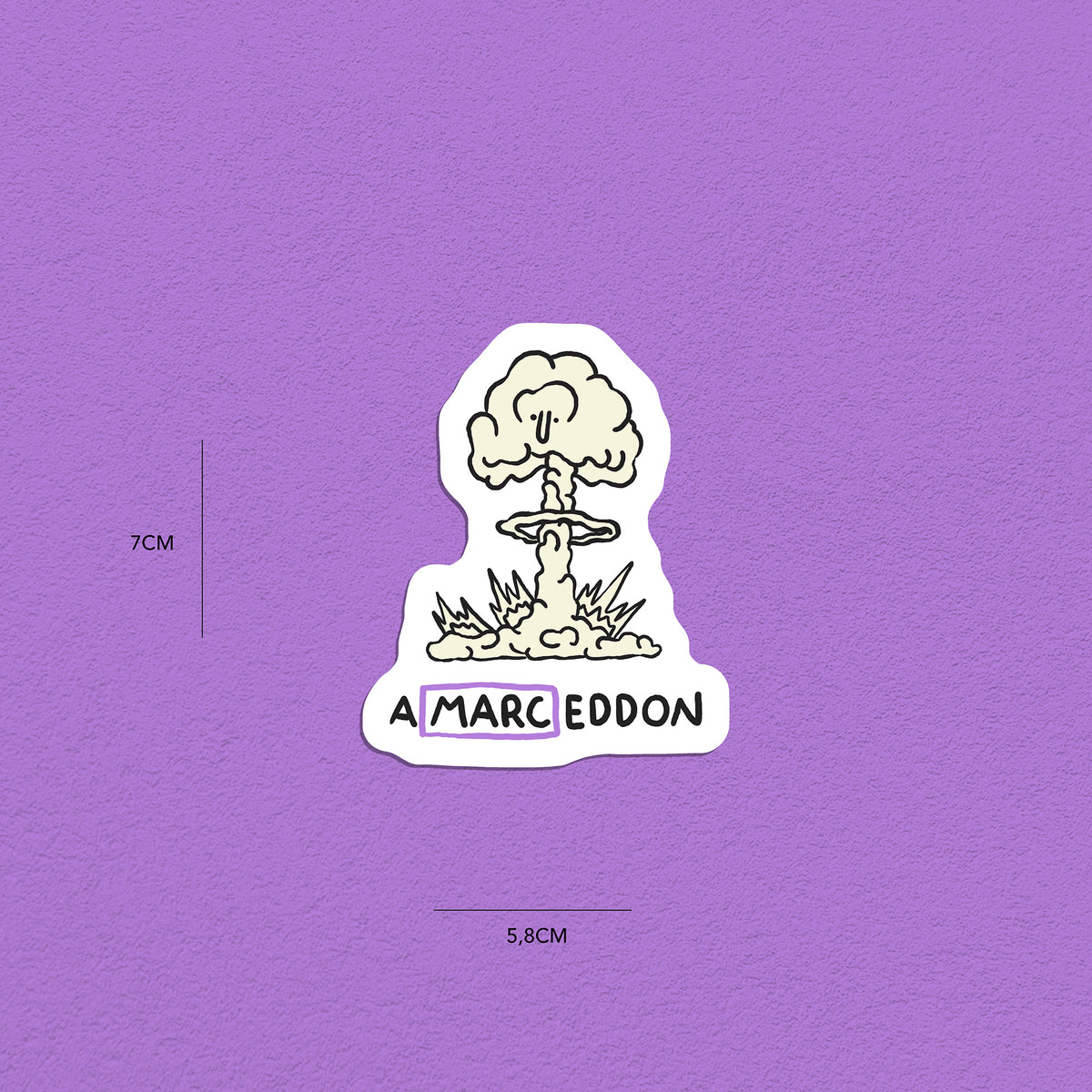 Spitznamen Marc, Stickerset, 8er