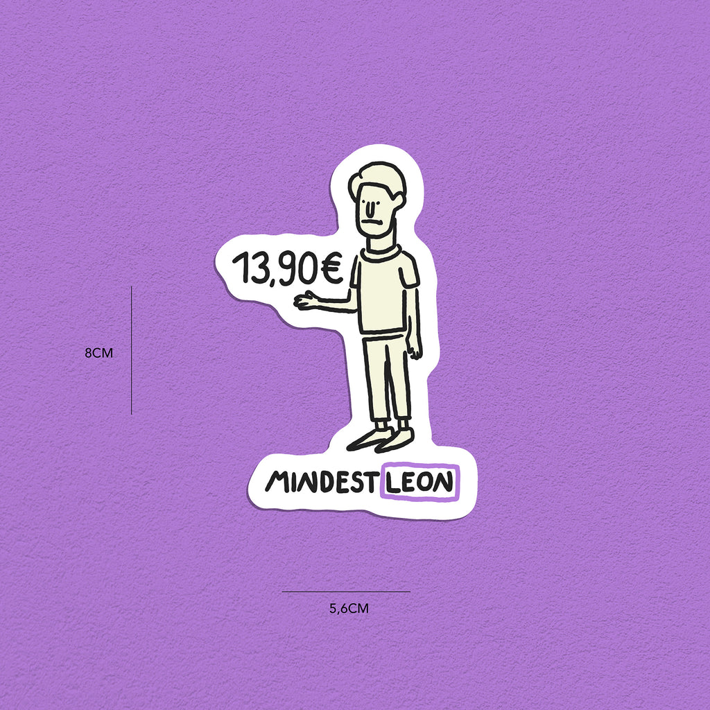 Spitznamen Leon, Stickerset, 8er