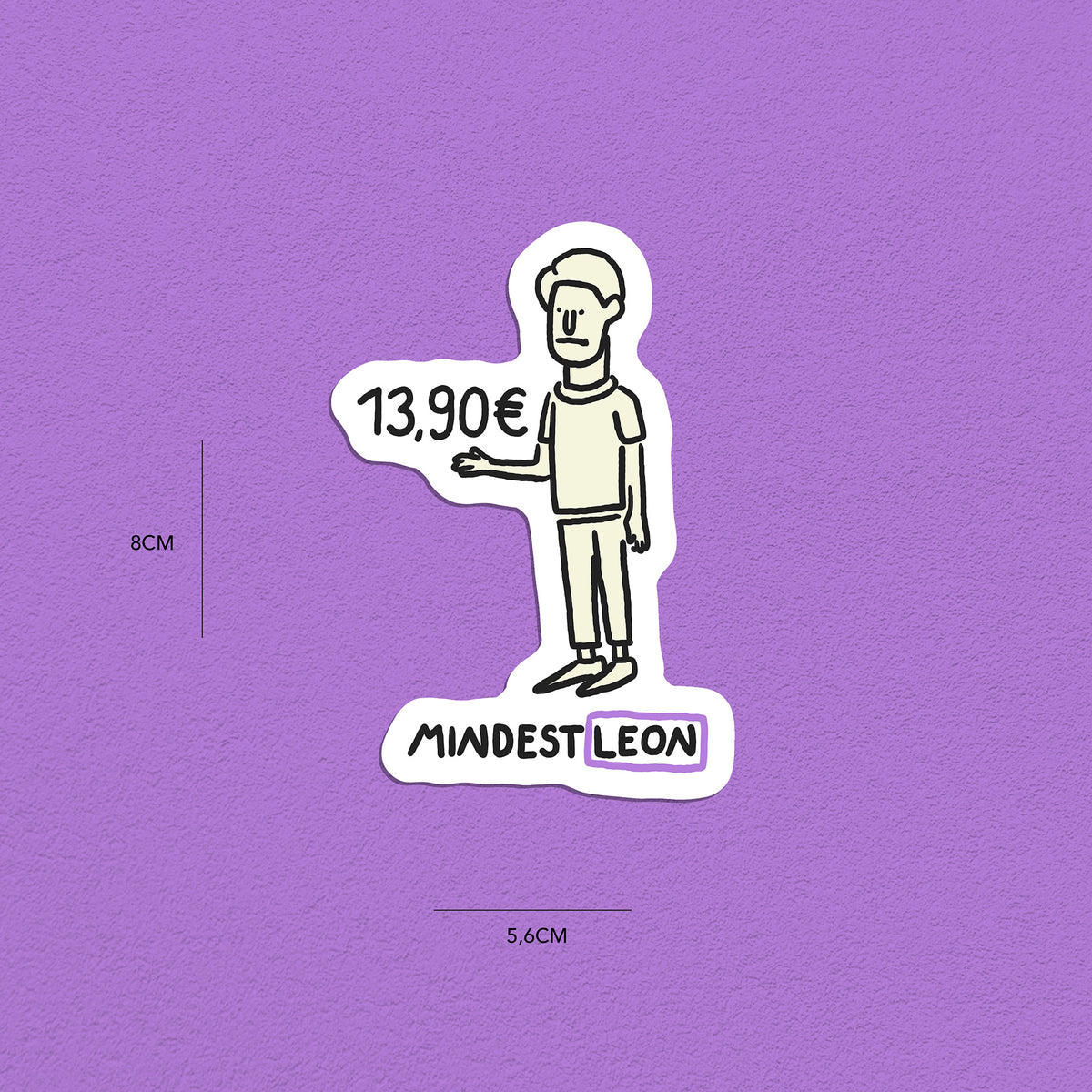 Spitznamen Leon, Stickerset, 8er