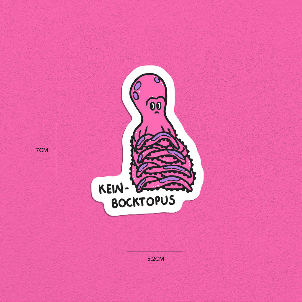 Oktopusse Stickerset, 10er