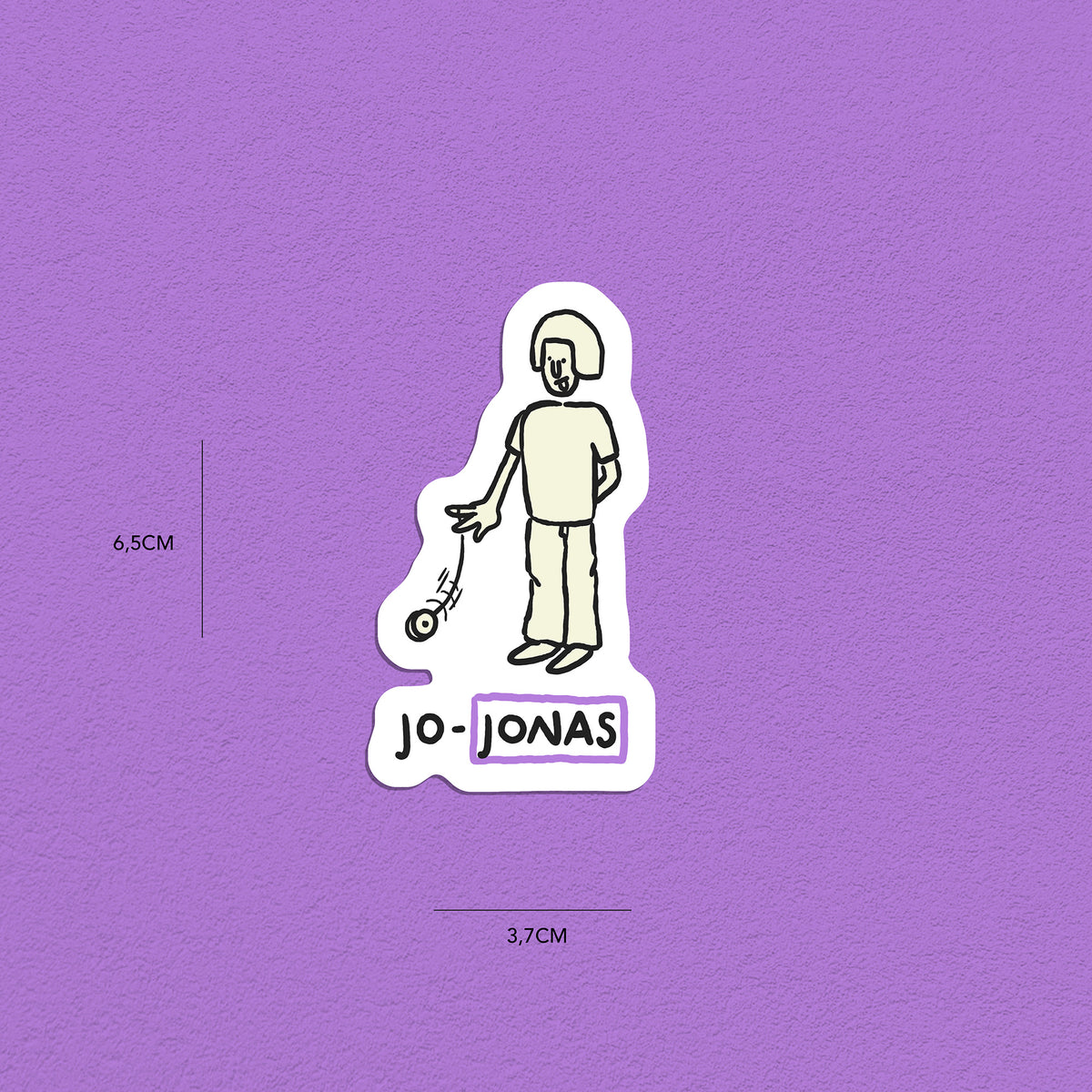 Spitznamen Jonas, Stickerset, 8er