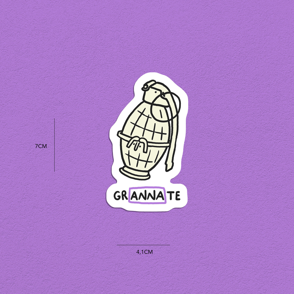 Spitznamen Anna, Stickerset, 8er