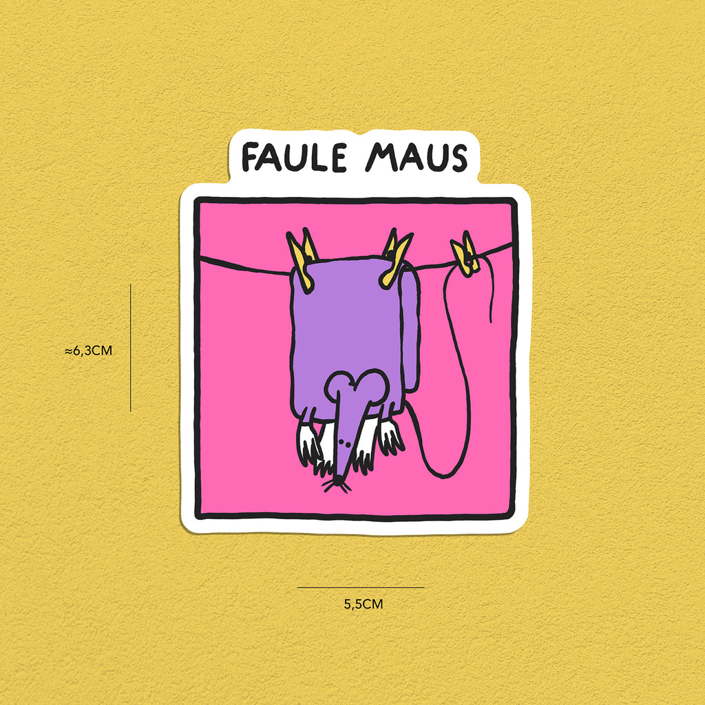 Mäuse Stickerset, 9er