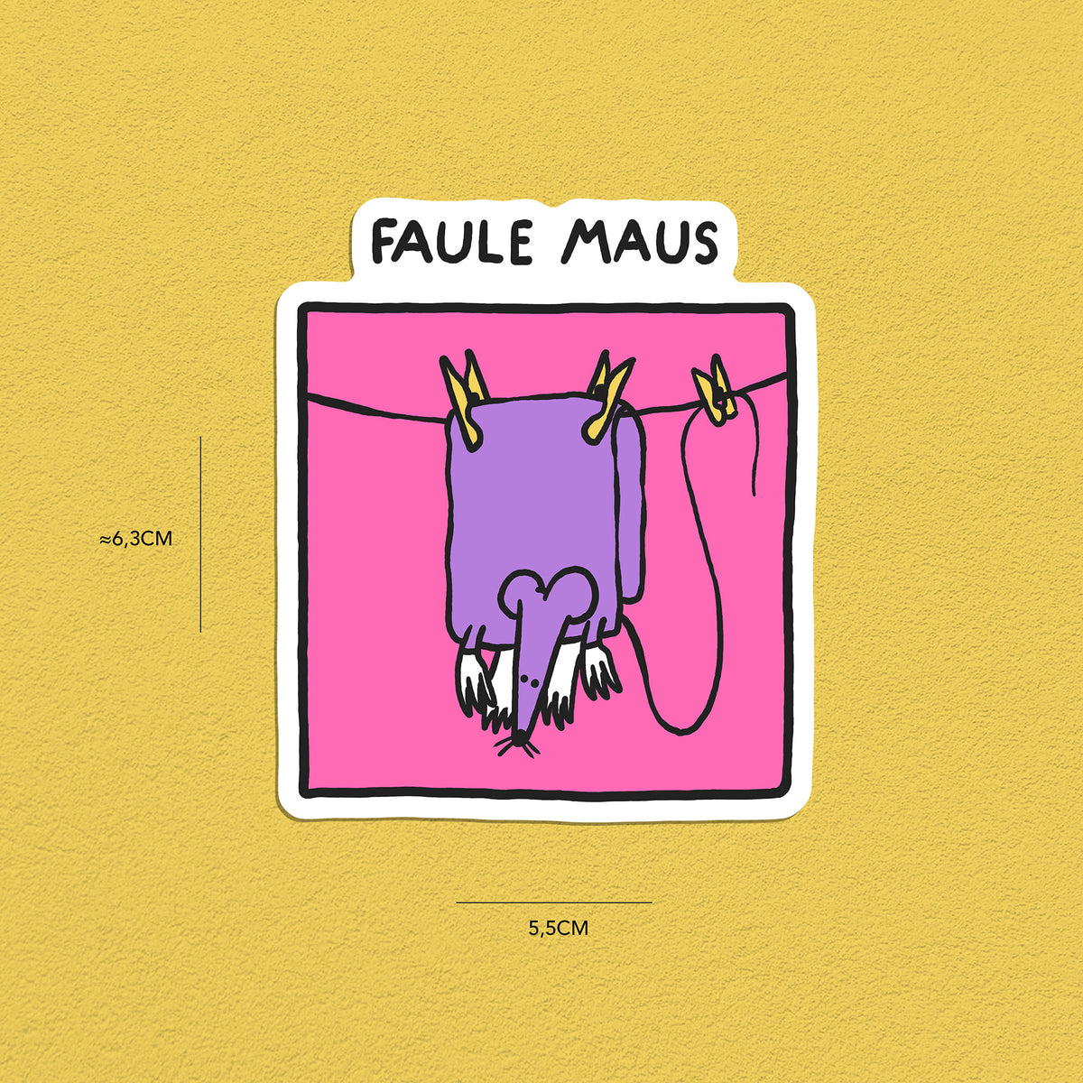 Mäuse Stickerset, 9er