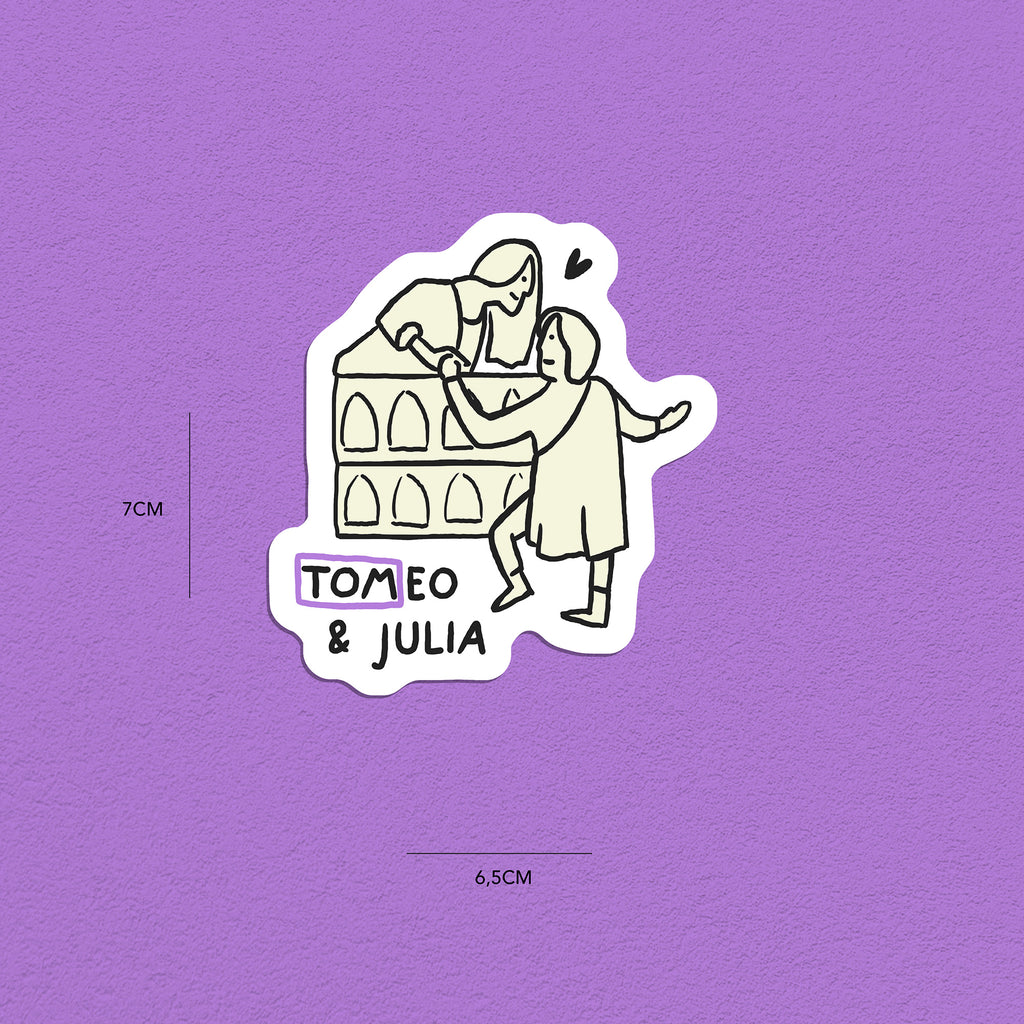 Spitznamen Tom, Stickerset, 8er